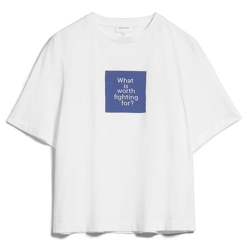 ARMEDANGELS T-Shirt "LAYAA DIARY" White