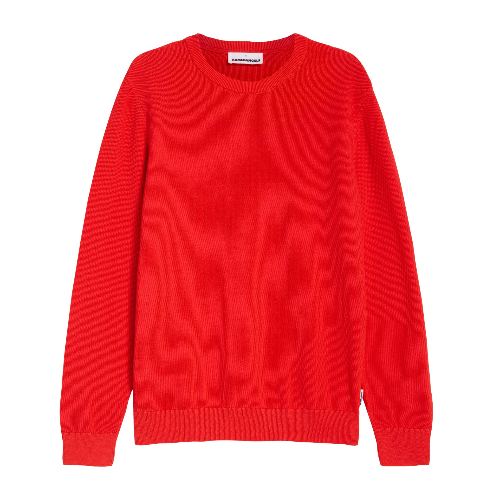 ARMEDANGELS Pullover "GRAANOS" Red Alert