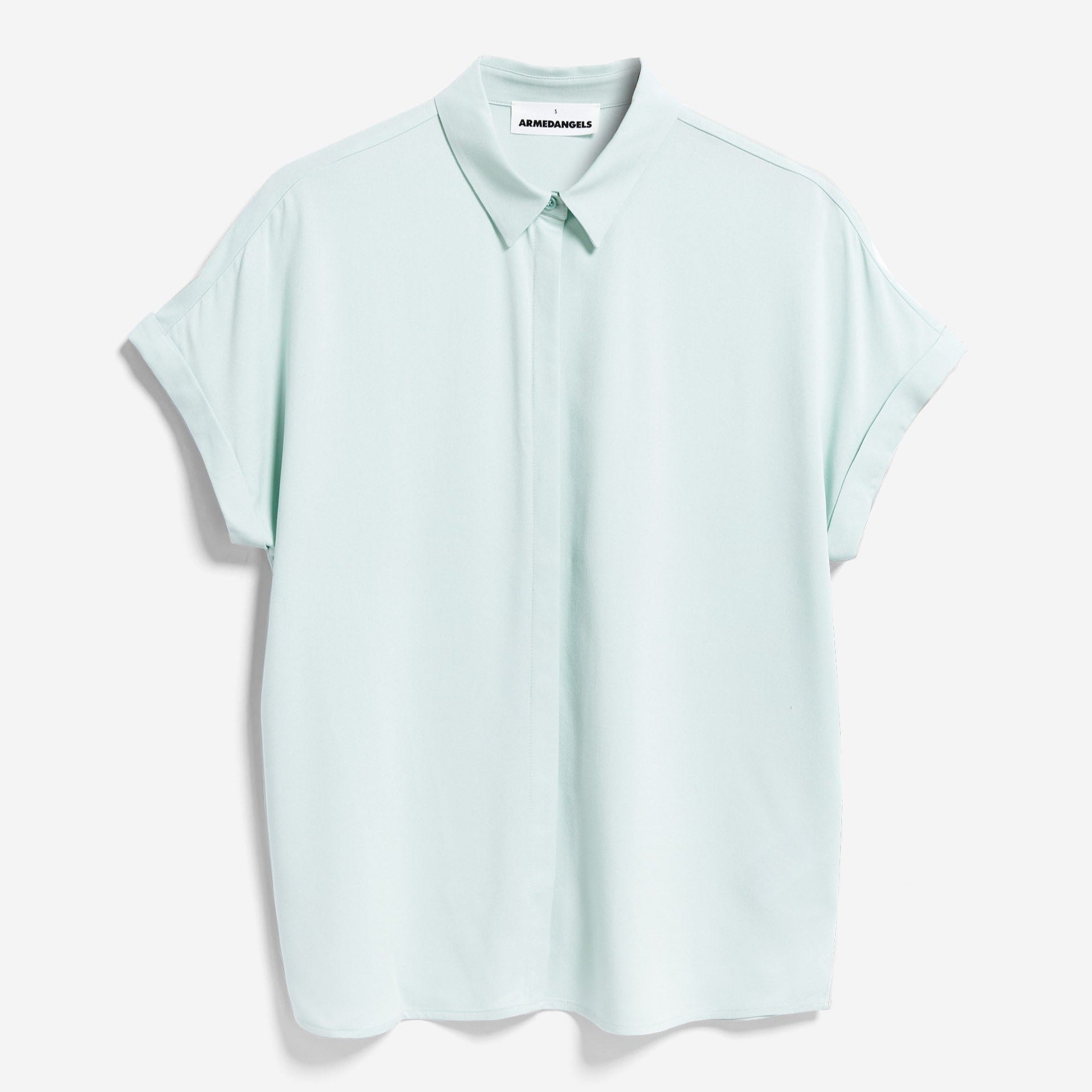 ARMEDANGELS Bluse "ZONJAA" Polar Green