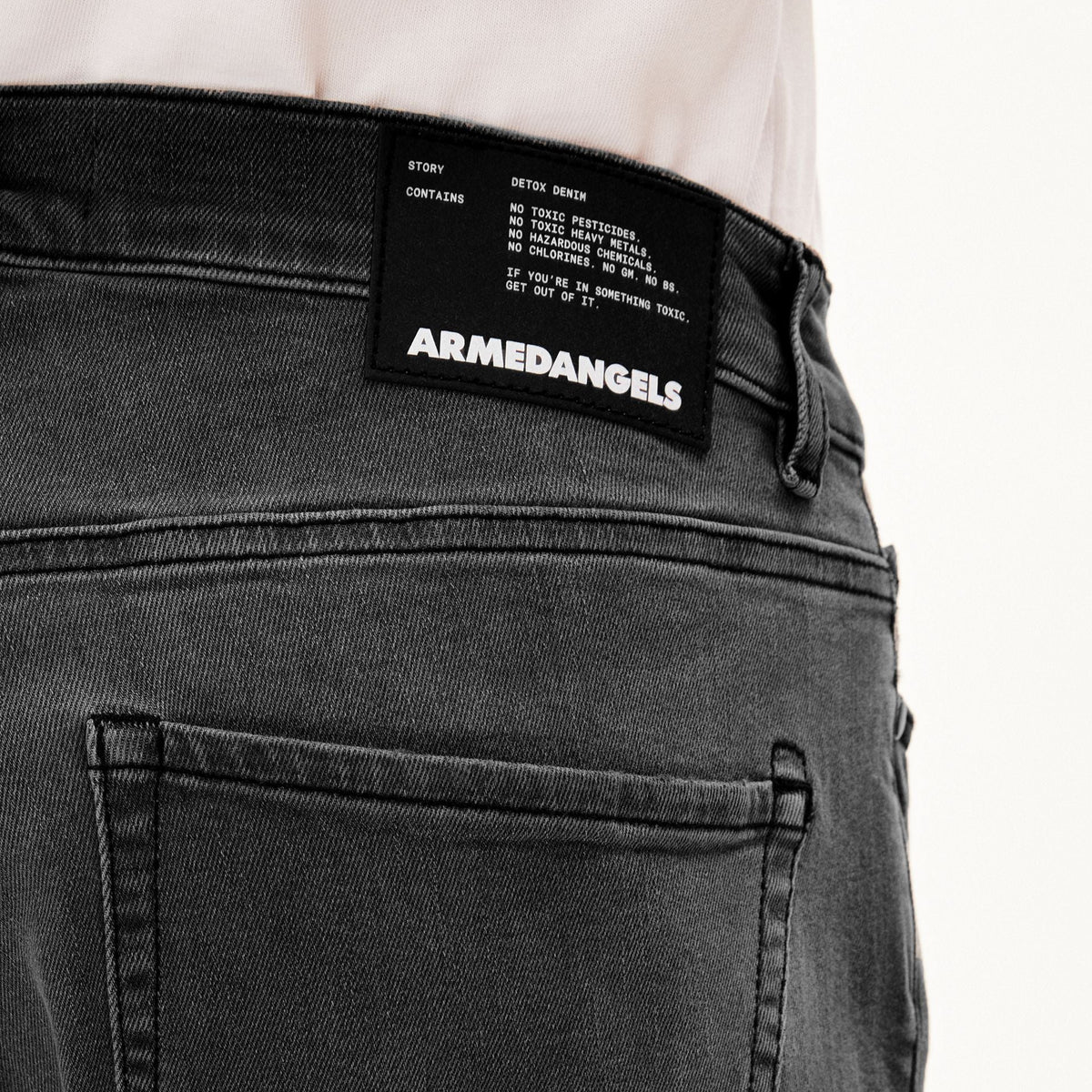 ARMEDANGELS Herren Slim Fit Jeans "IAAN X STRETCH" - peppercorn