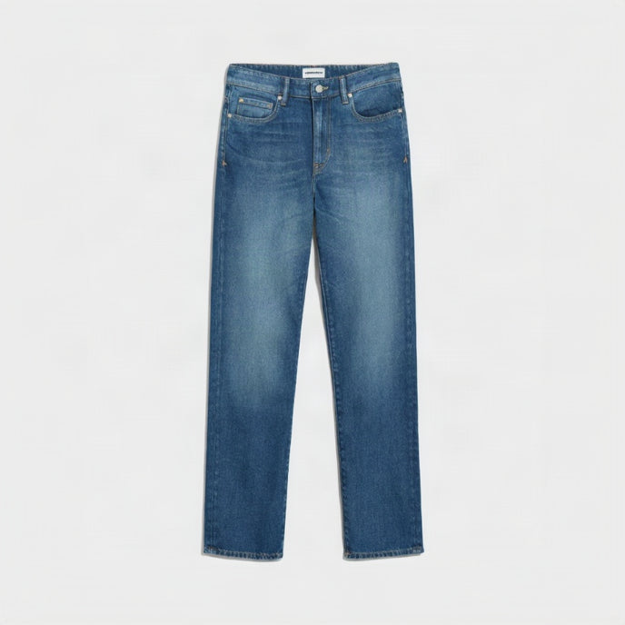 ARMEDANGELS Damen Straight Jeans 5 Pockets "CARENAA" Cenote