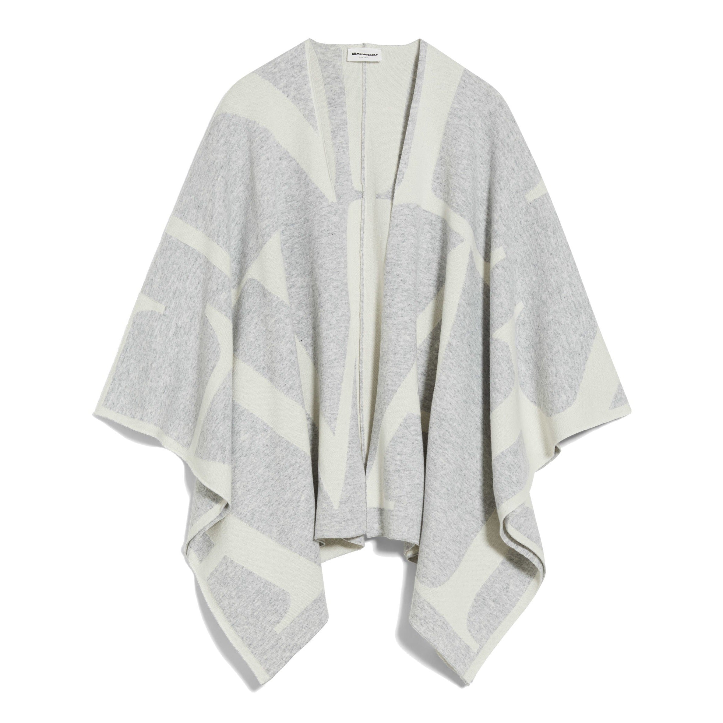 ARMEDANGELS Cardigan "CAPAA SMART REBELS" L XL Light Grey Melange-Oatmilk