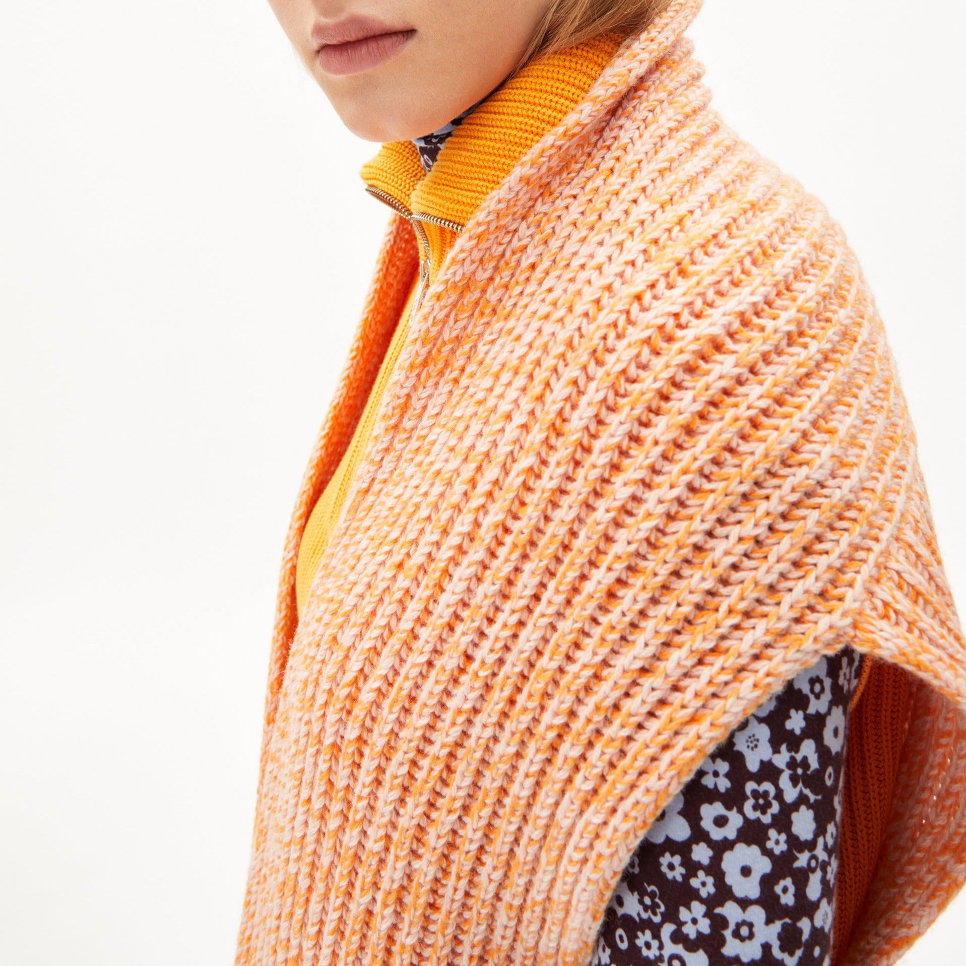 ARMEDANGELS Cardigan "MIEKAA LEOPARD"