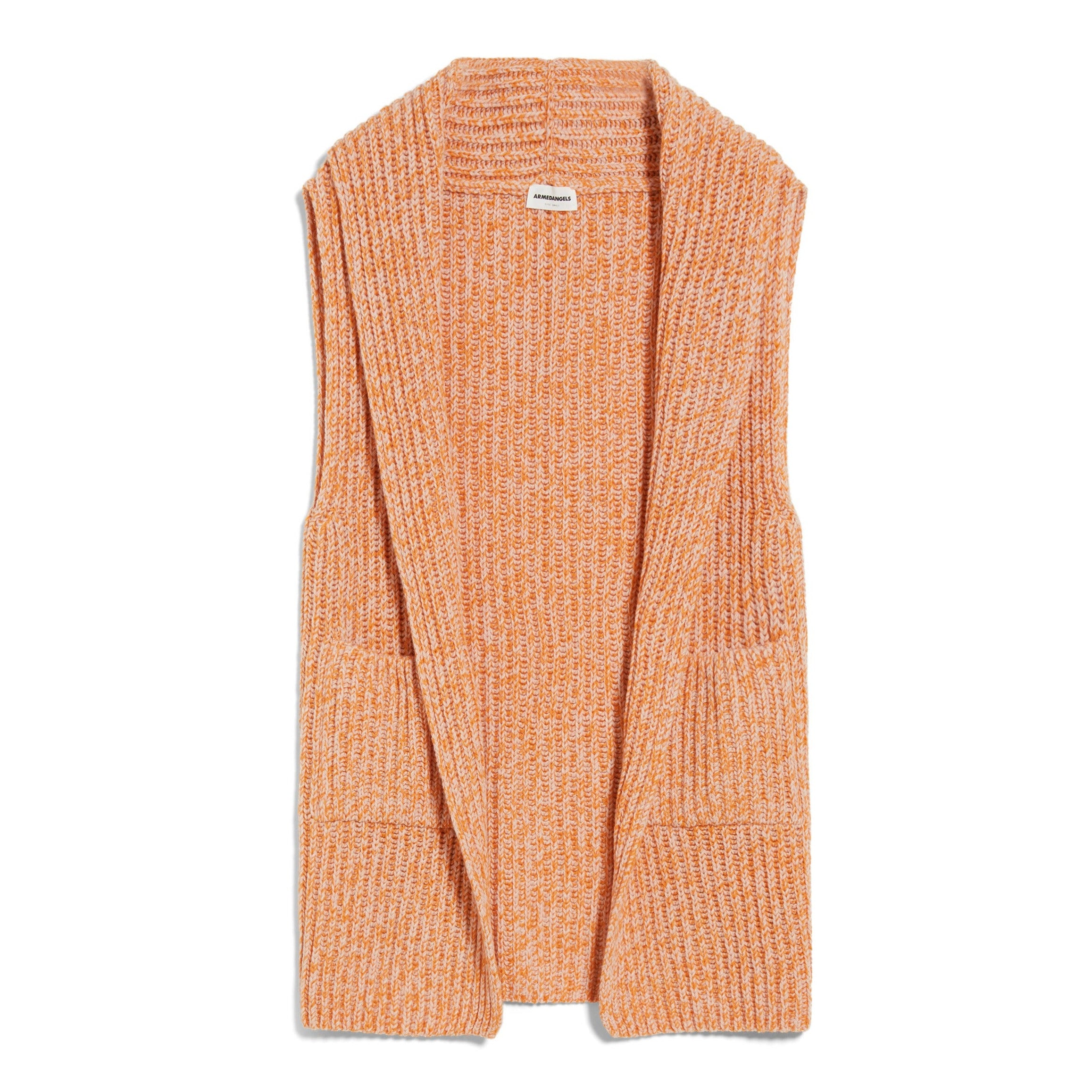ARMEDANGELS Cardigan "MIEKAA LEOPARD" Sunset-Rose Quartz