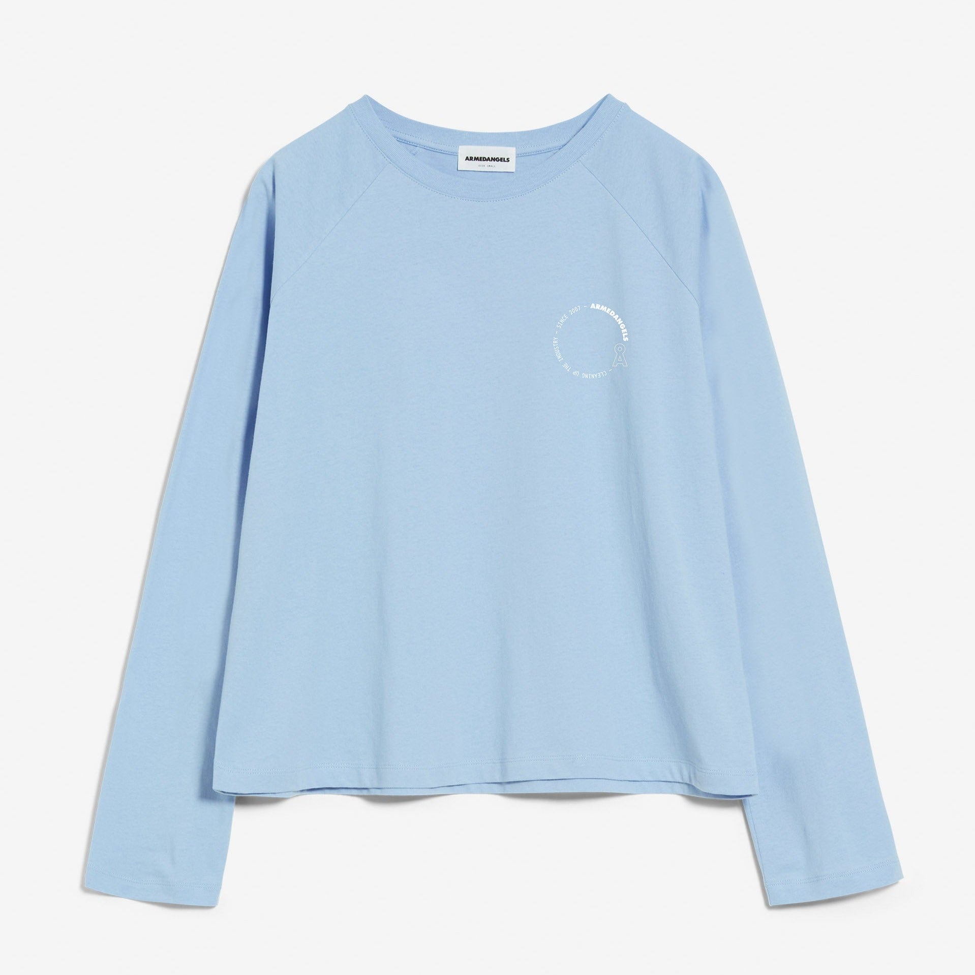 ARMEDANGELS Longsleeve "AMELIAA CIRCLE" Seafoam