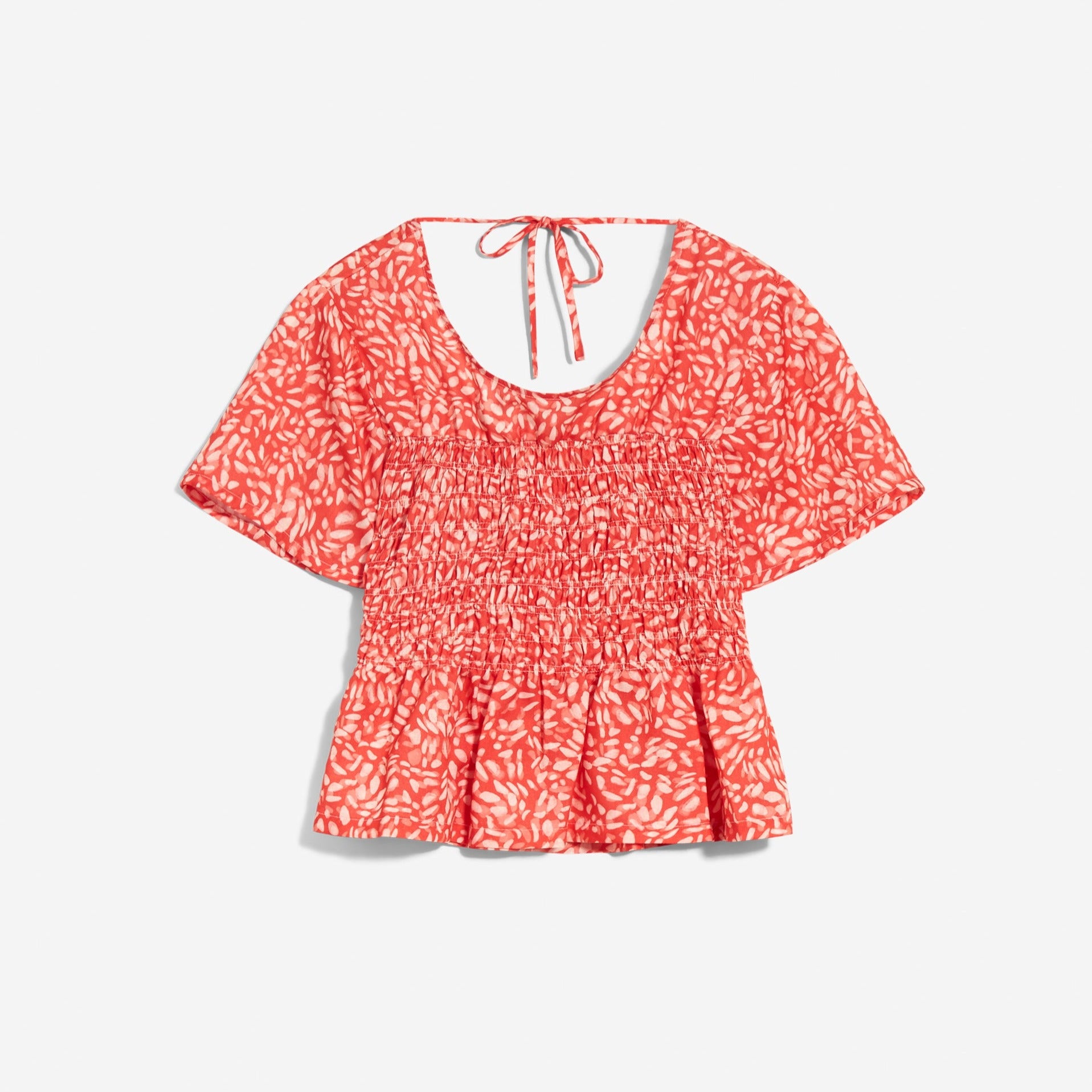 ARMEDANGELS Bluse "MEMAA WATER DOTS" Hibiscus