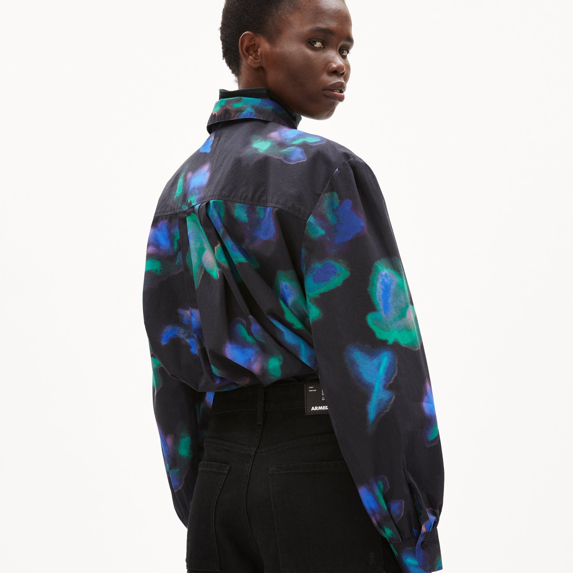ARMEDANGELS Bluse "BAAJI GLITCH FLORAL"