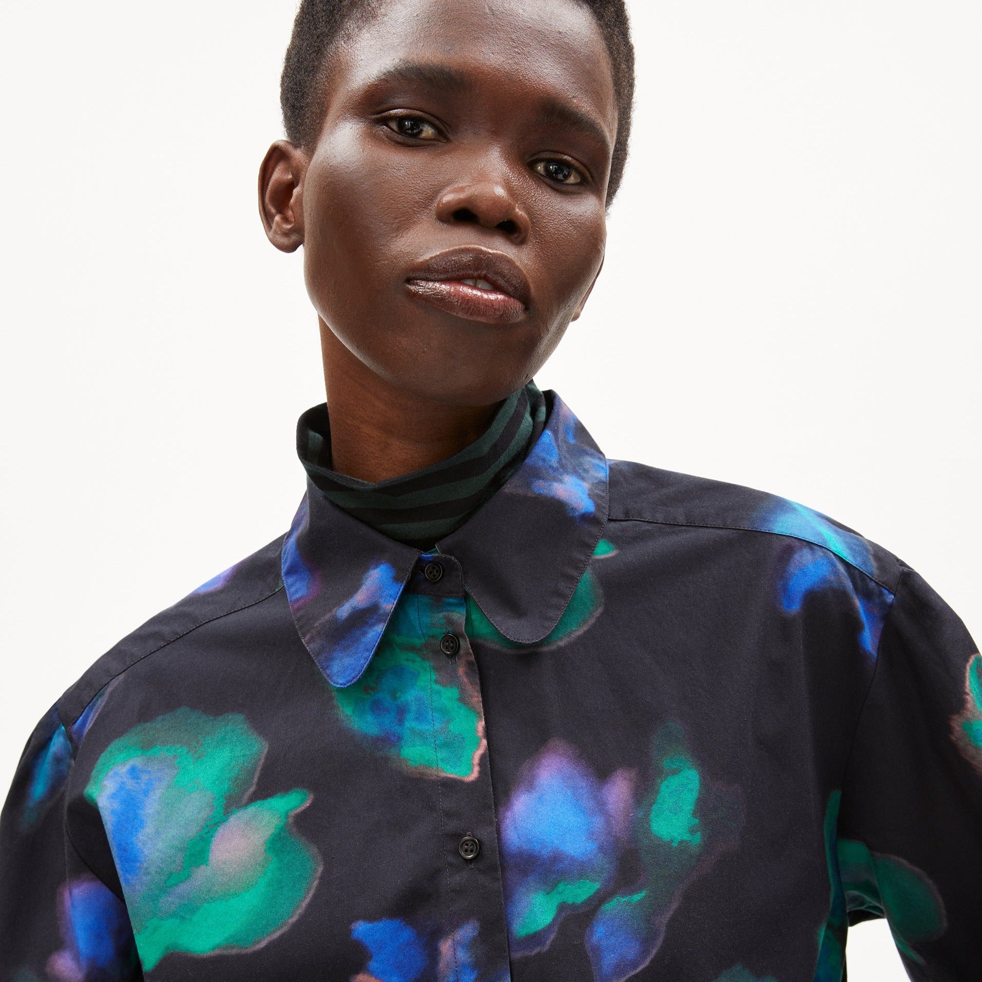 ARMEDANGELS Bluse "BAAJI GLITCH FLORAL"