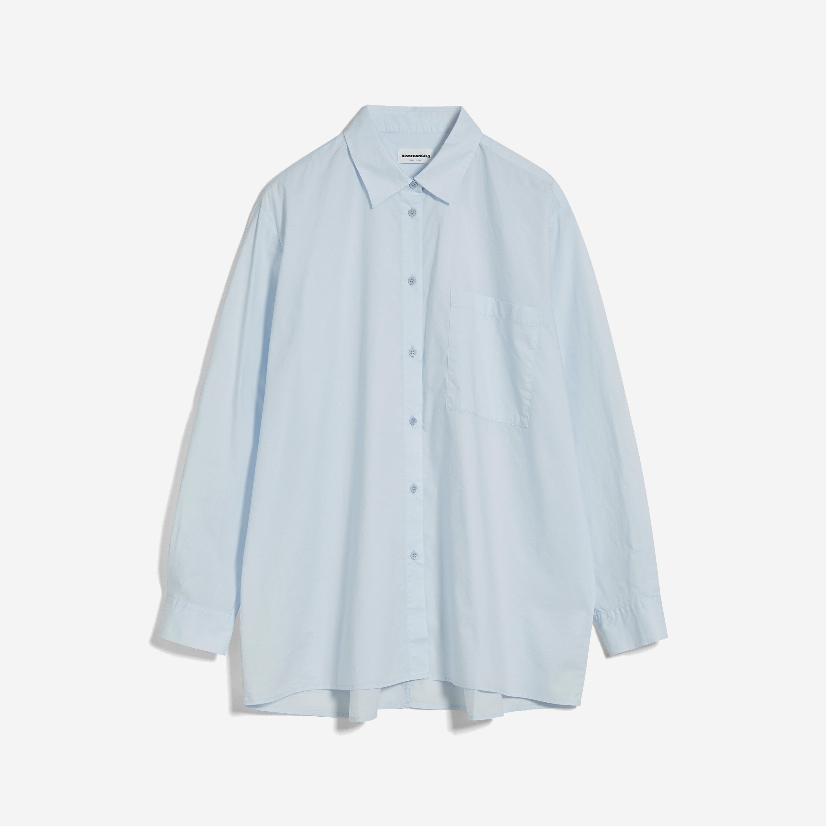 ARMEDANGELS Bluse "EALGAA" Morning Sky