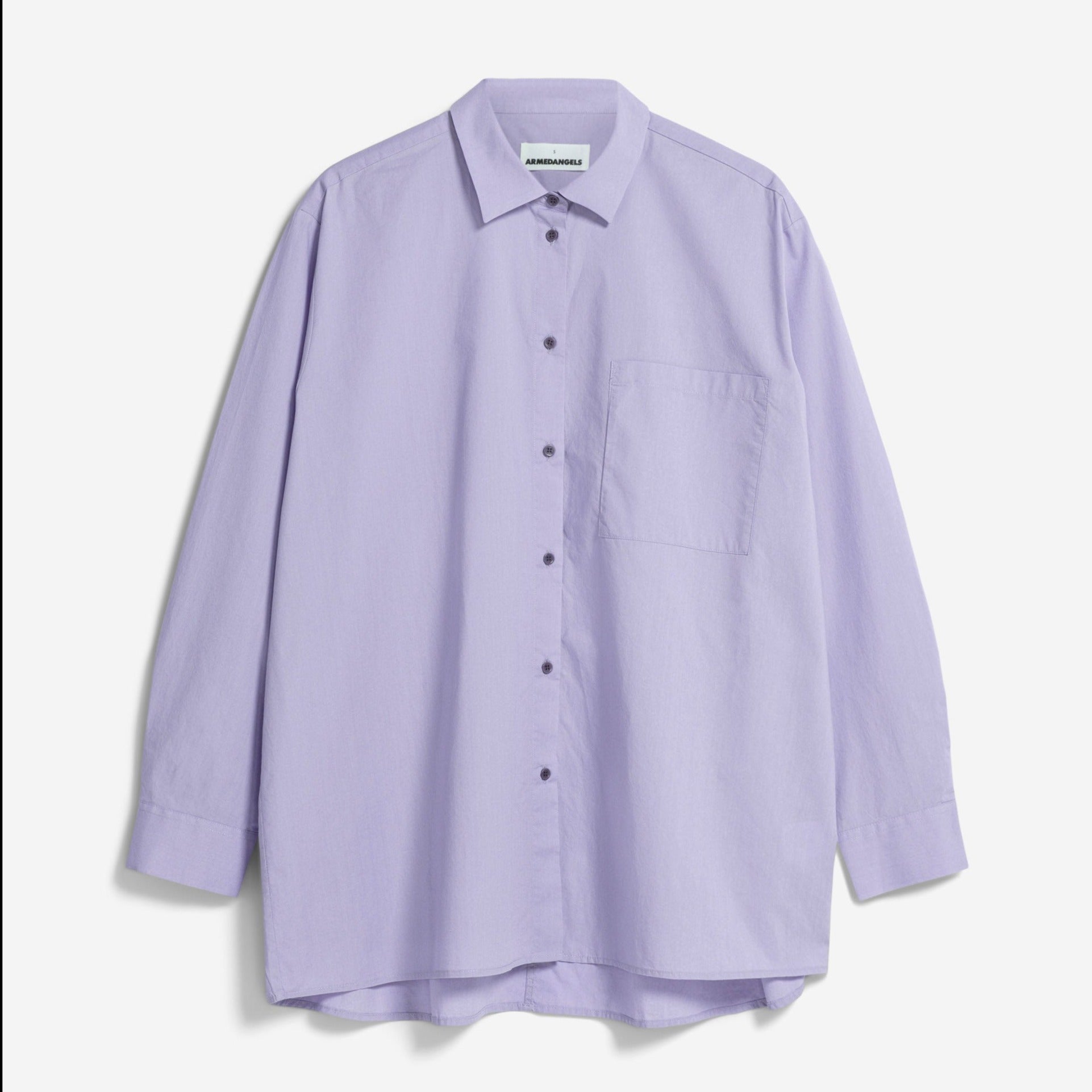 ARMEDANGELS Bluse "EALGAA" Light Purple Stone