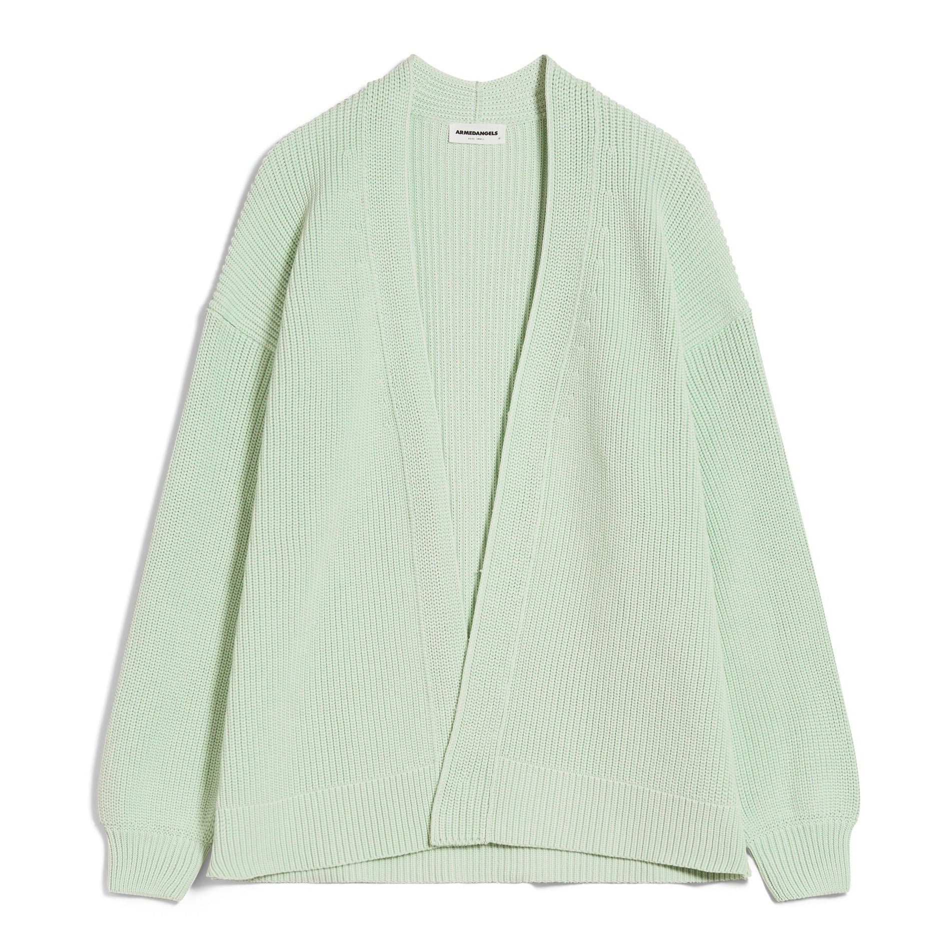 ARMEDANGELS Cardigan "AKIMAA COMPACT" - Dritte Wahl Light Apple Neon