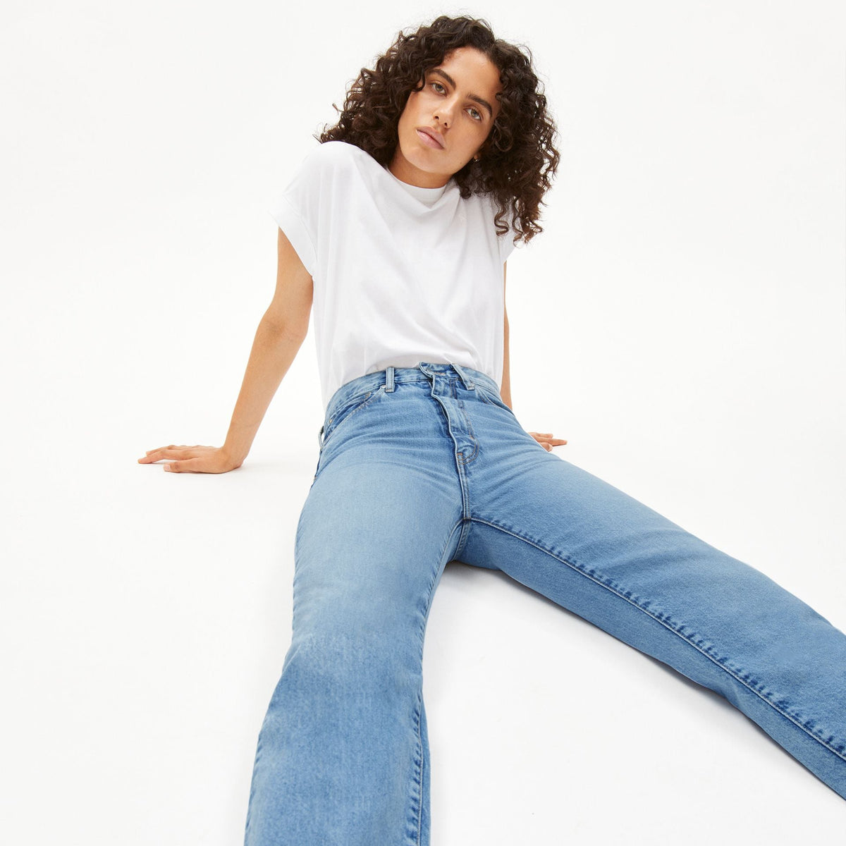 ARMEDANGELS Damen Straight Jeans 5 Pockets "AAIKALA"
