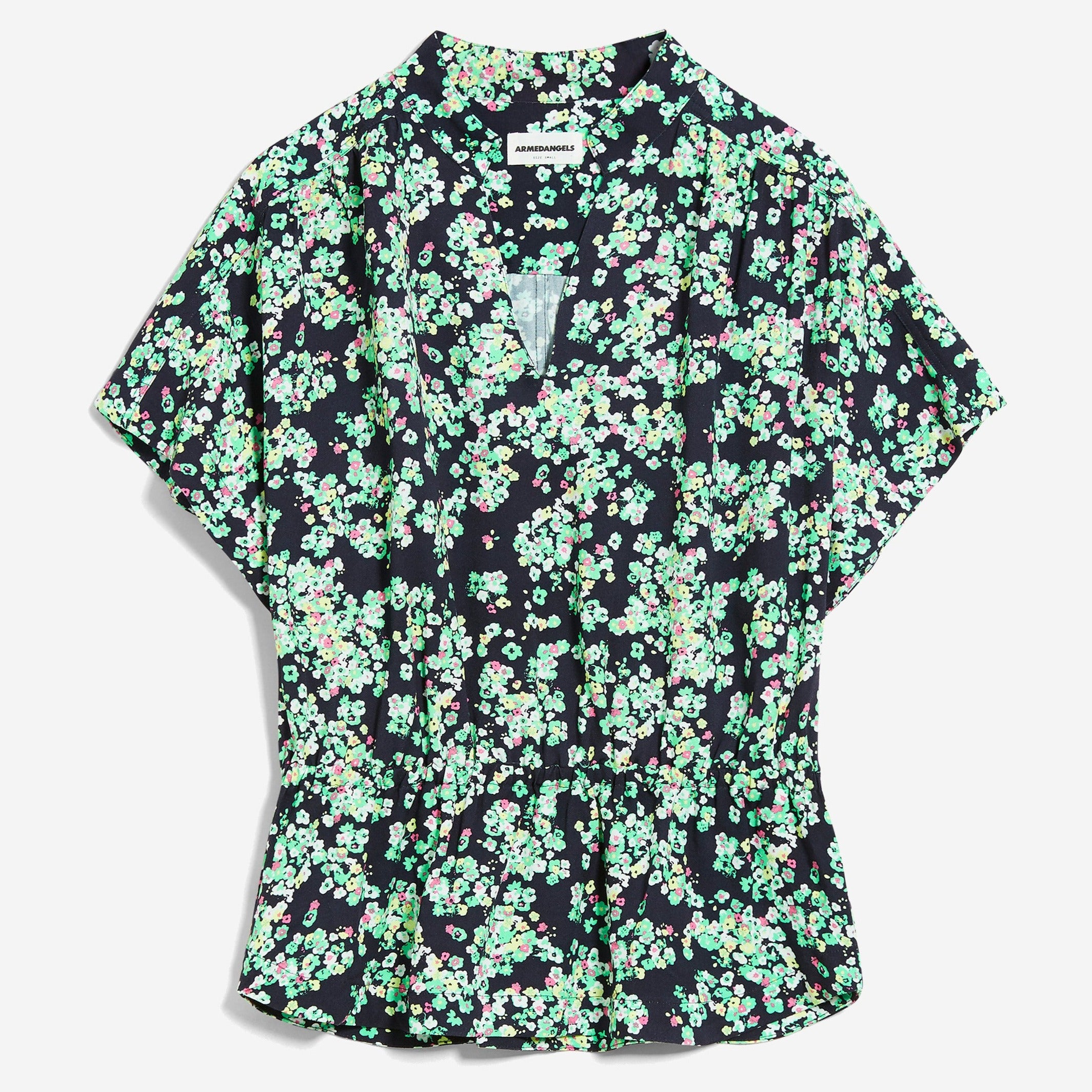 ARMEDANGELS Bluse "STAACY DITSY FLORAL" Night Sky