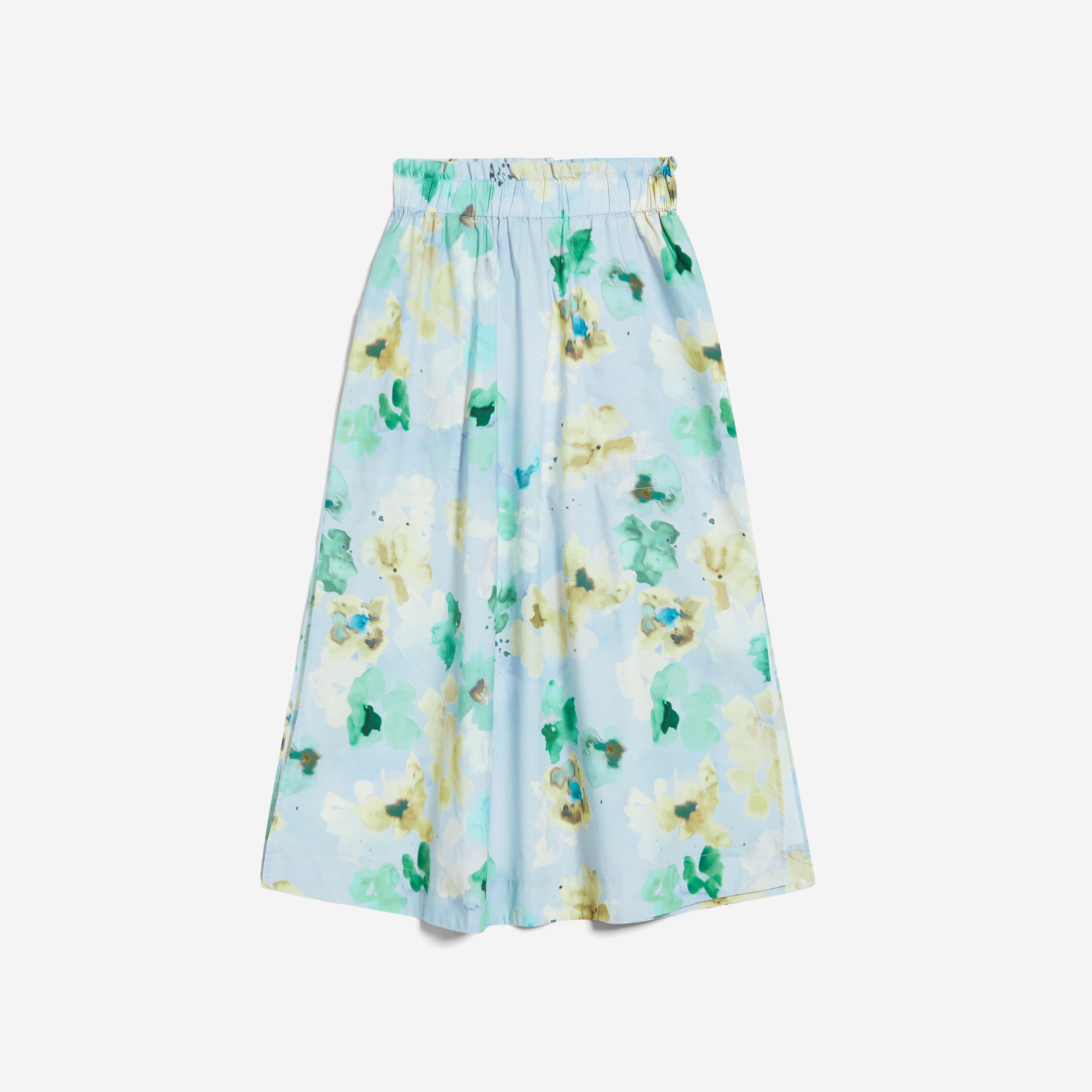 ARMEDANGELS Webrock "AAIMEMI AQUA FLORAL" Morning Sky