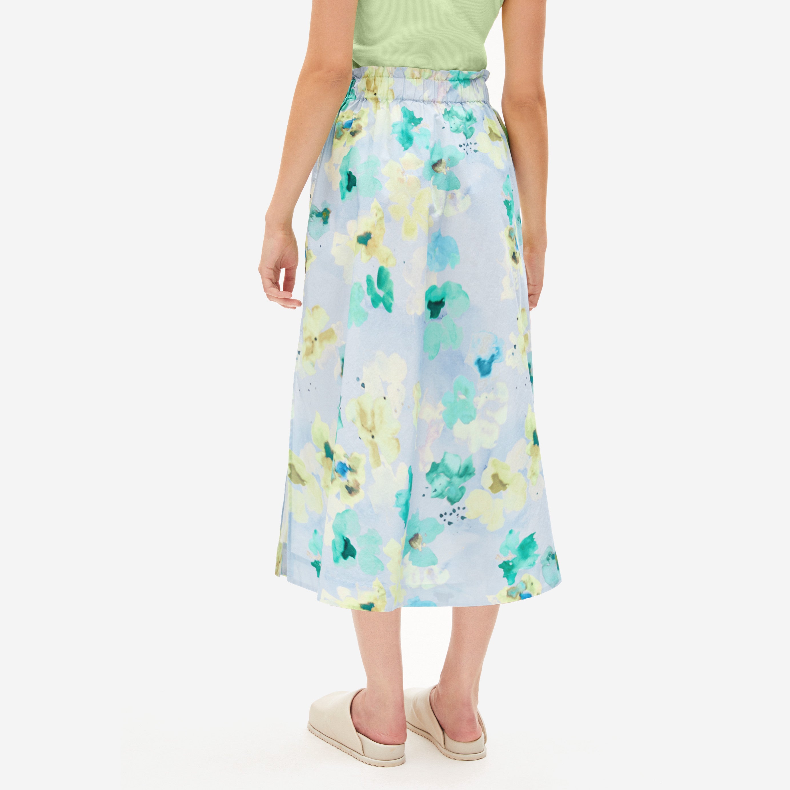 ARMEDANGELS Webrock "AAIMEMI AQUA FLORAL"