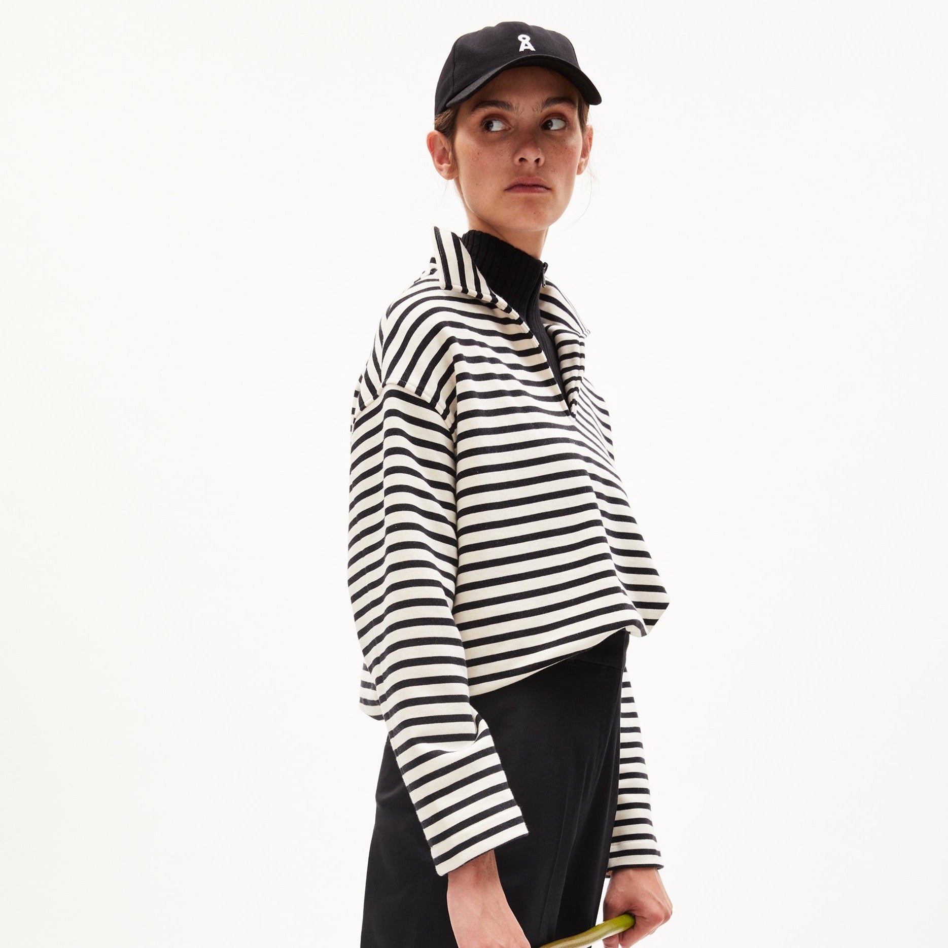 ARMEDANGELS Sweatshirt "NAIRAA STRIPE"