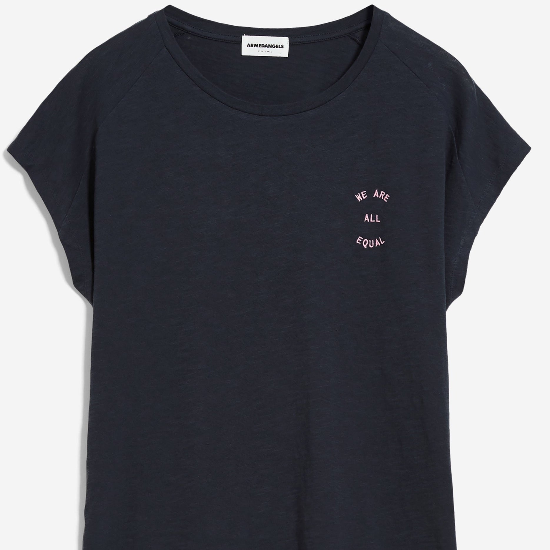 ARMEDANGELS T-Shirt "ONELIAA QUOTE" Night Sky