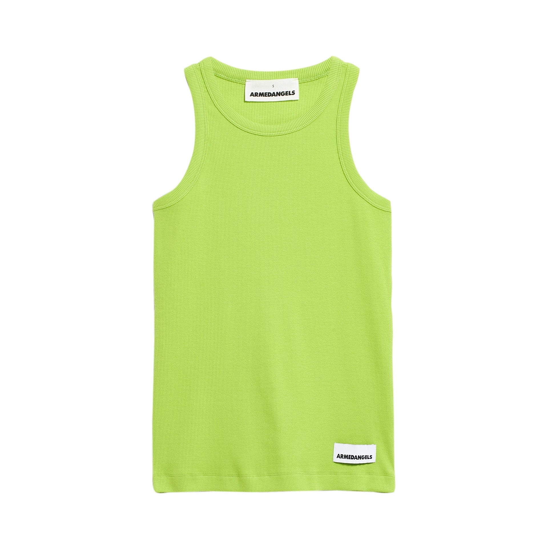 ARMEDANGELS Ripp-Top "KANITAA" Super Lime