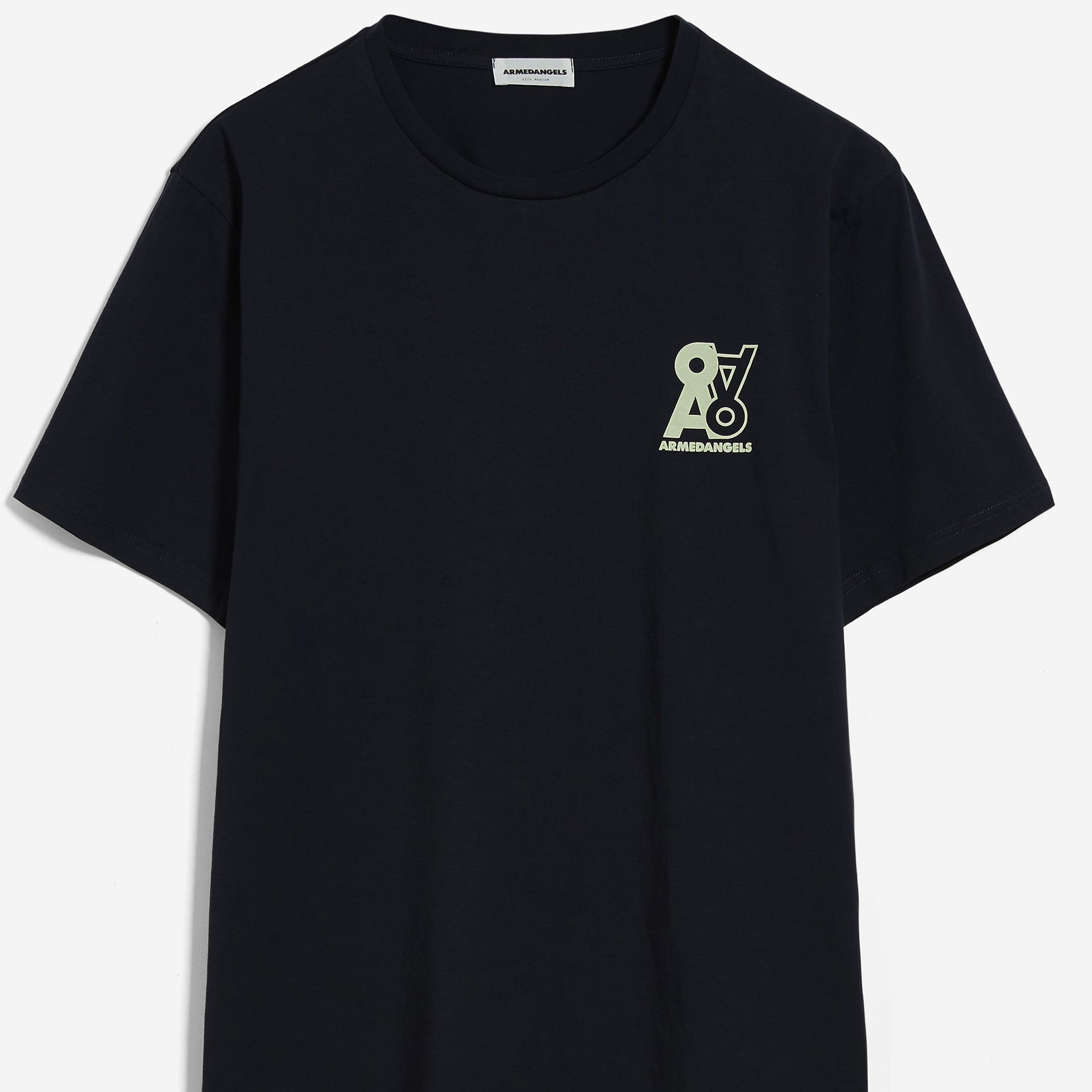 ARMEDANGELS T-Shirt "JAAMES UPSIDE DOWN" S Night Sky
