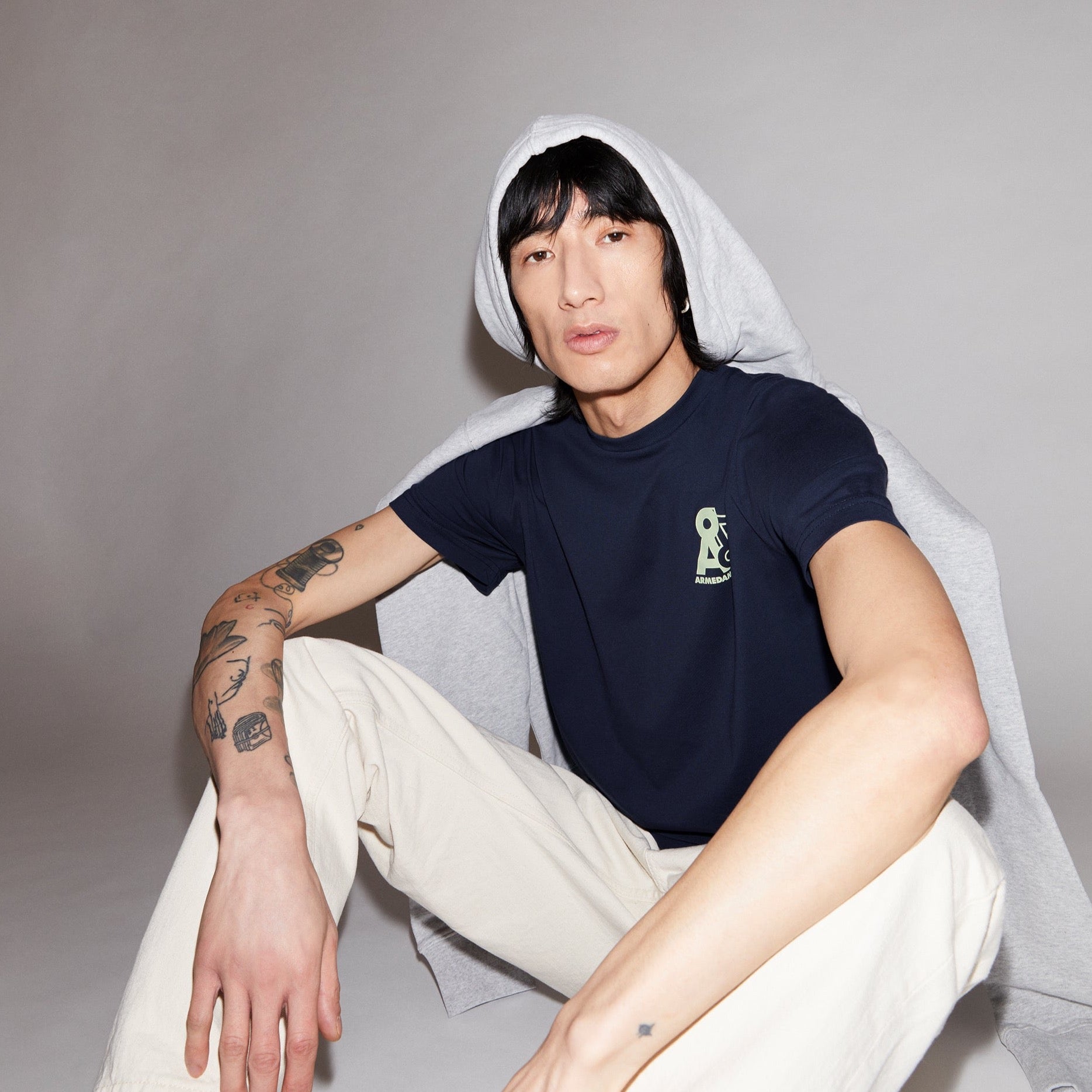 ARMEDANGELS T-Shirt "JAAMES UPSIDE DOWN"