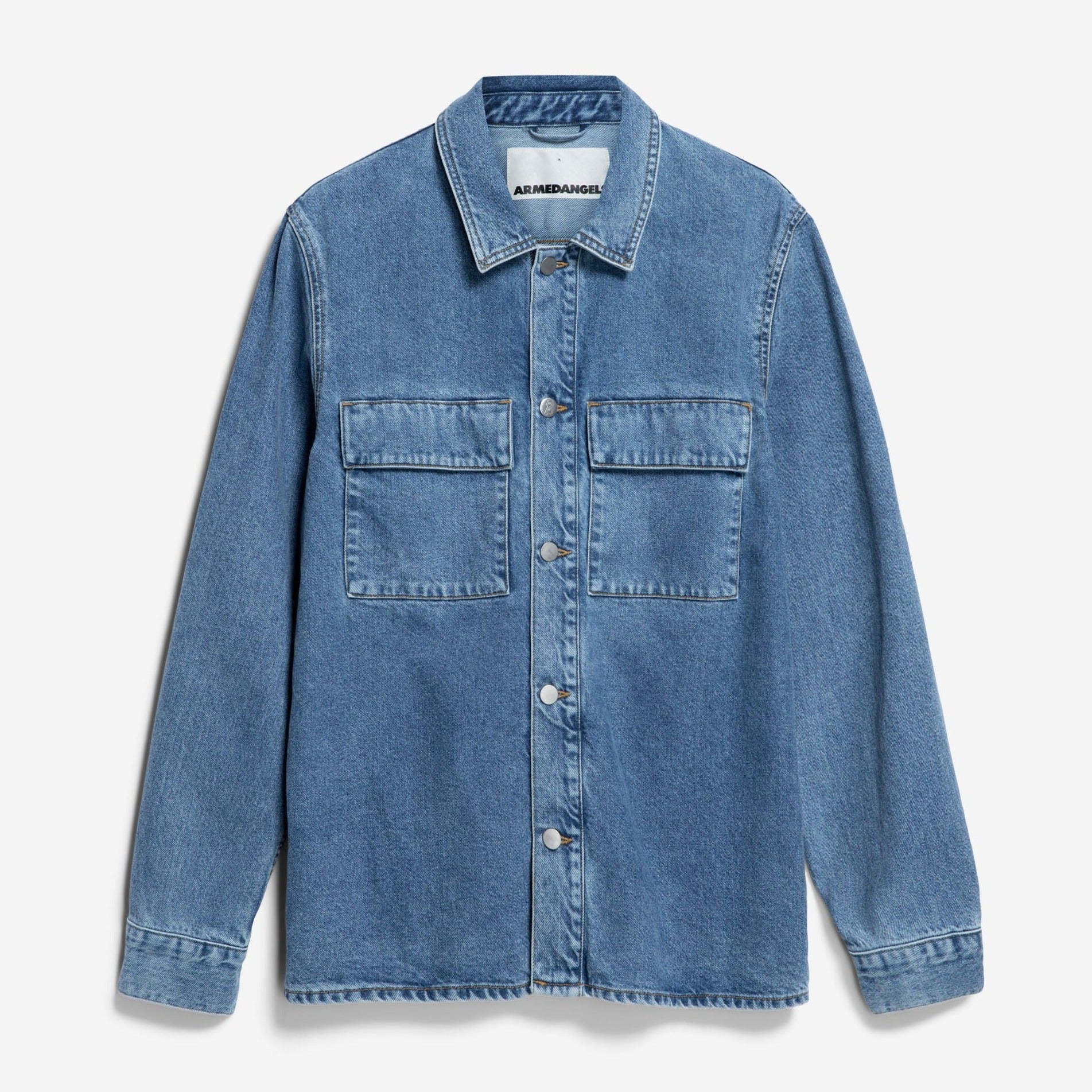 ARMEDANGELS Jeansjacke "AANOJ" Medium Slate