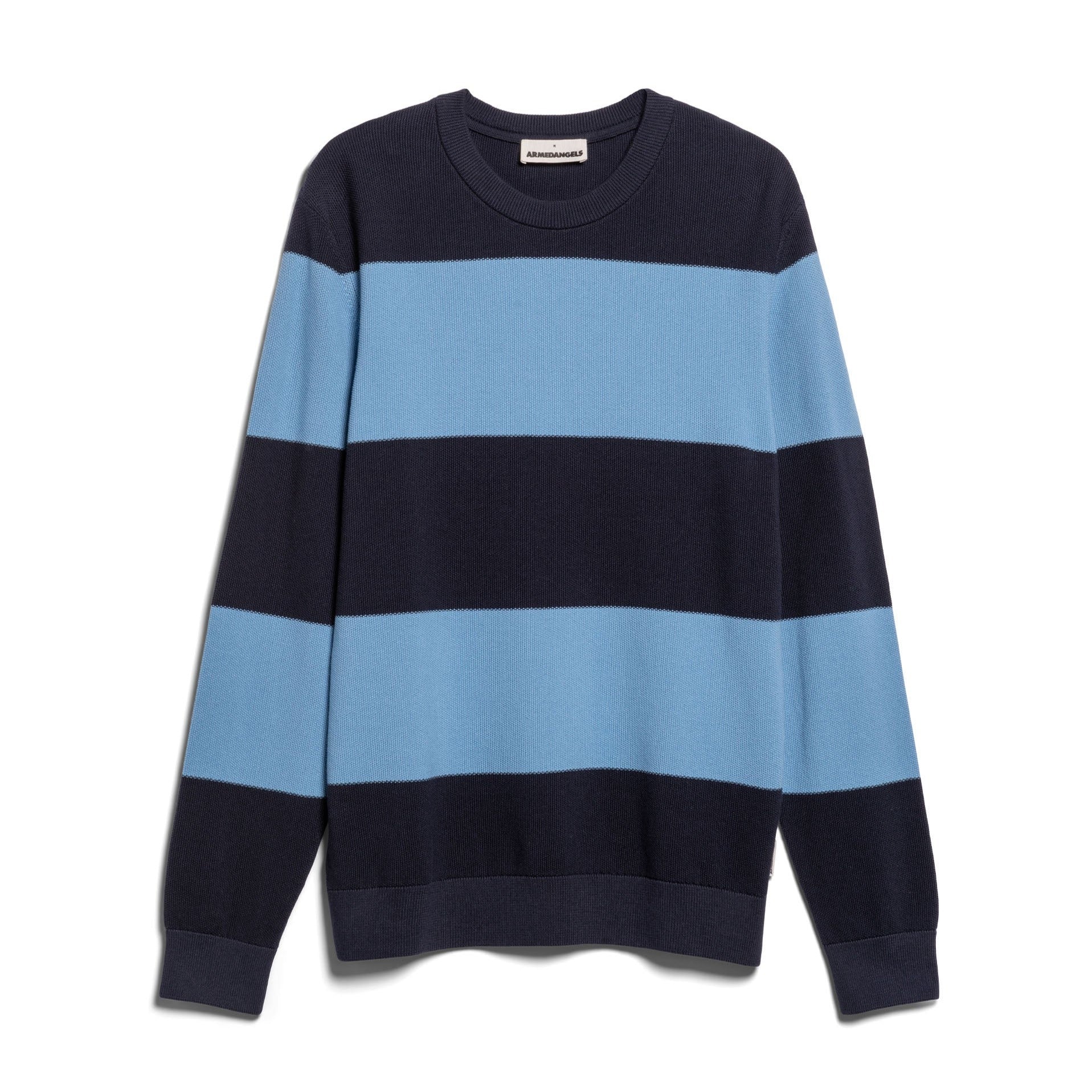 ARMEDANGELS Pullover "GRAANIO" Night Sky-Iceberg Blue