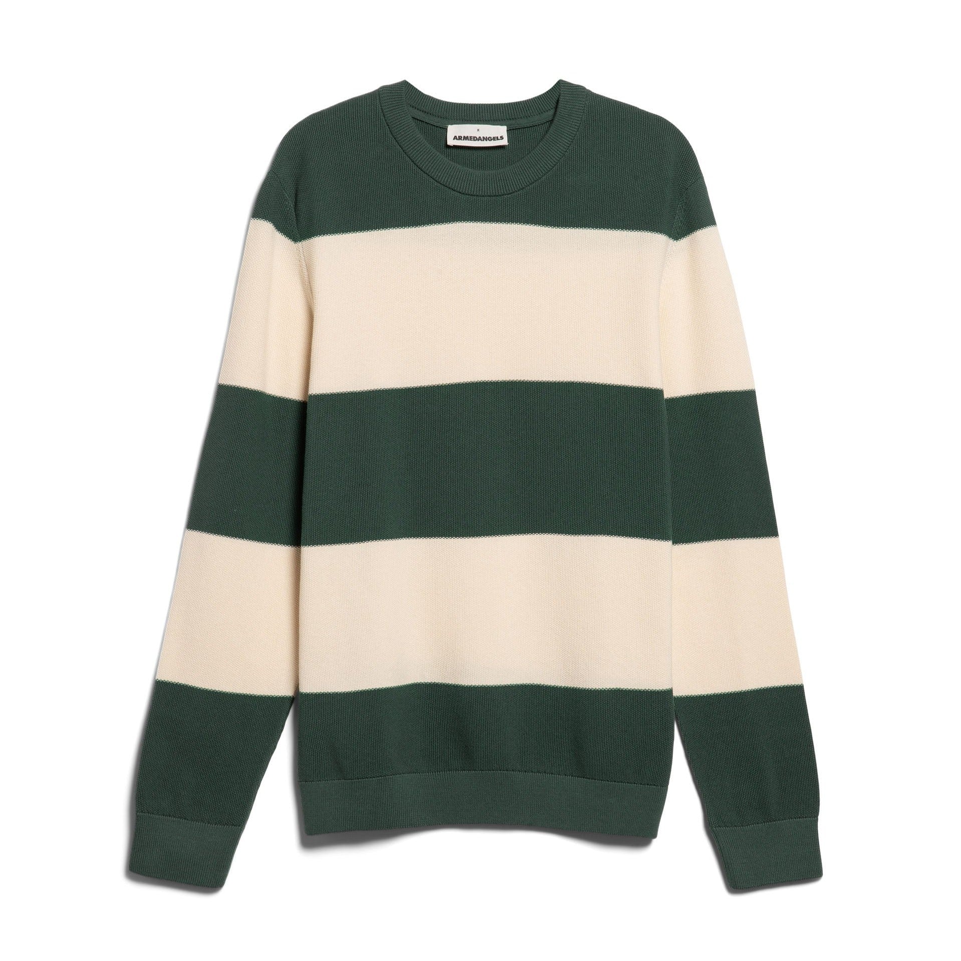 ARMEDANGELS Pullover "GRAANIO" Boreal Green-Oatmilk