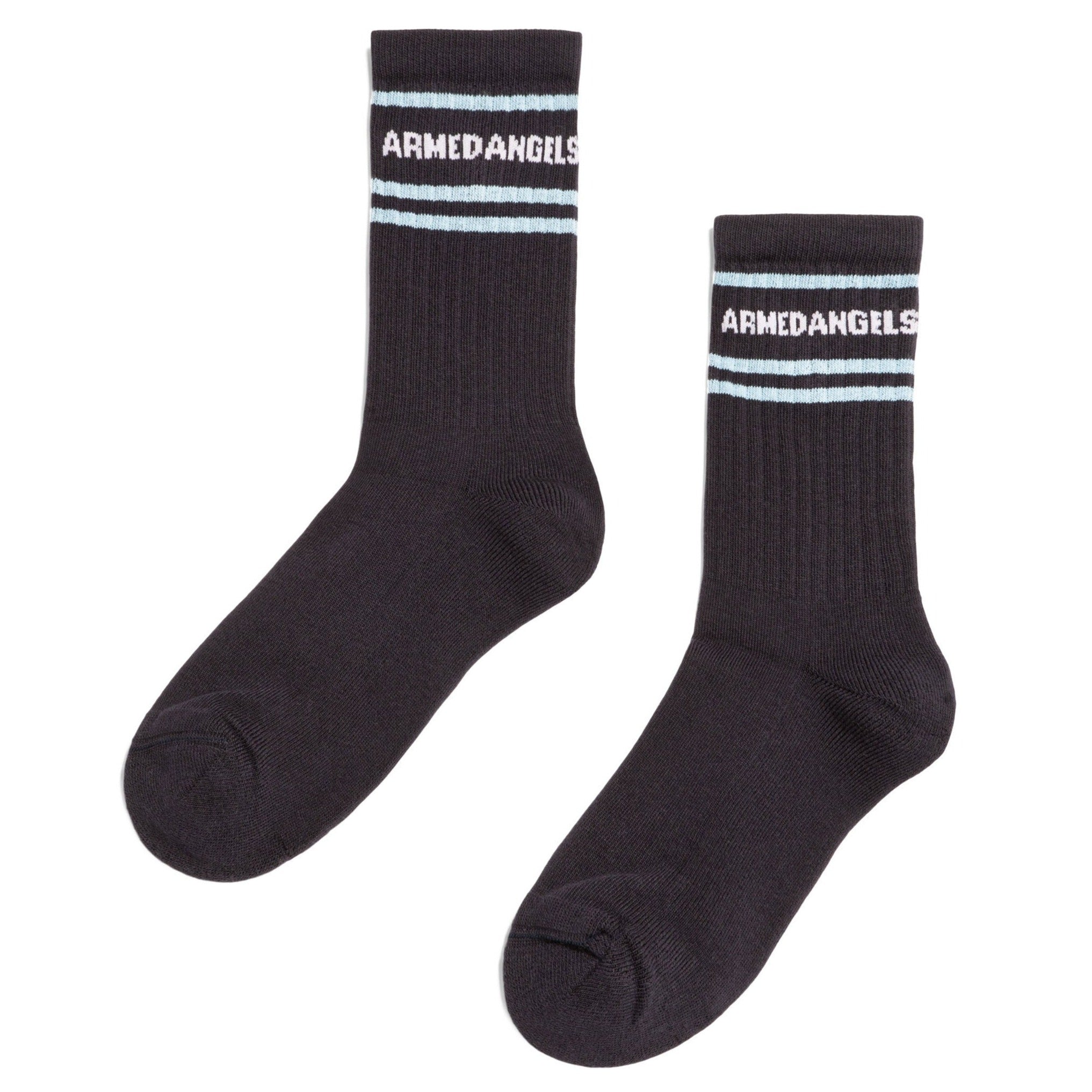 ARMEDANGELS Socken "SAAMUS STRIPES" 35-38 Night Sky