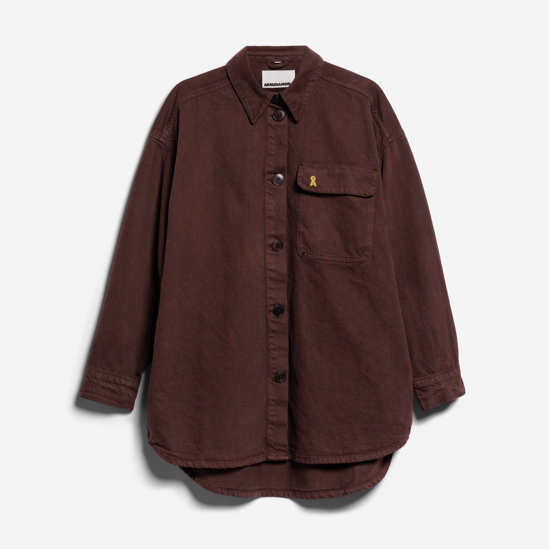 ARMEDANGELS Bluse "TAALE GMT DYE" Dark Swamp
