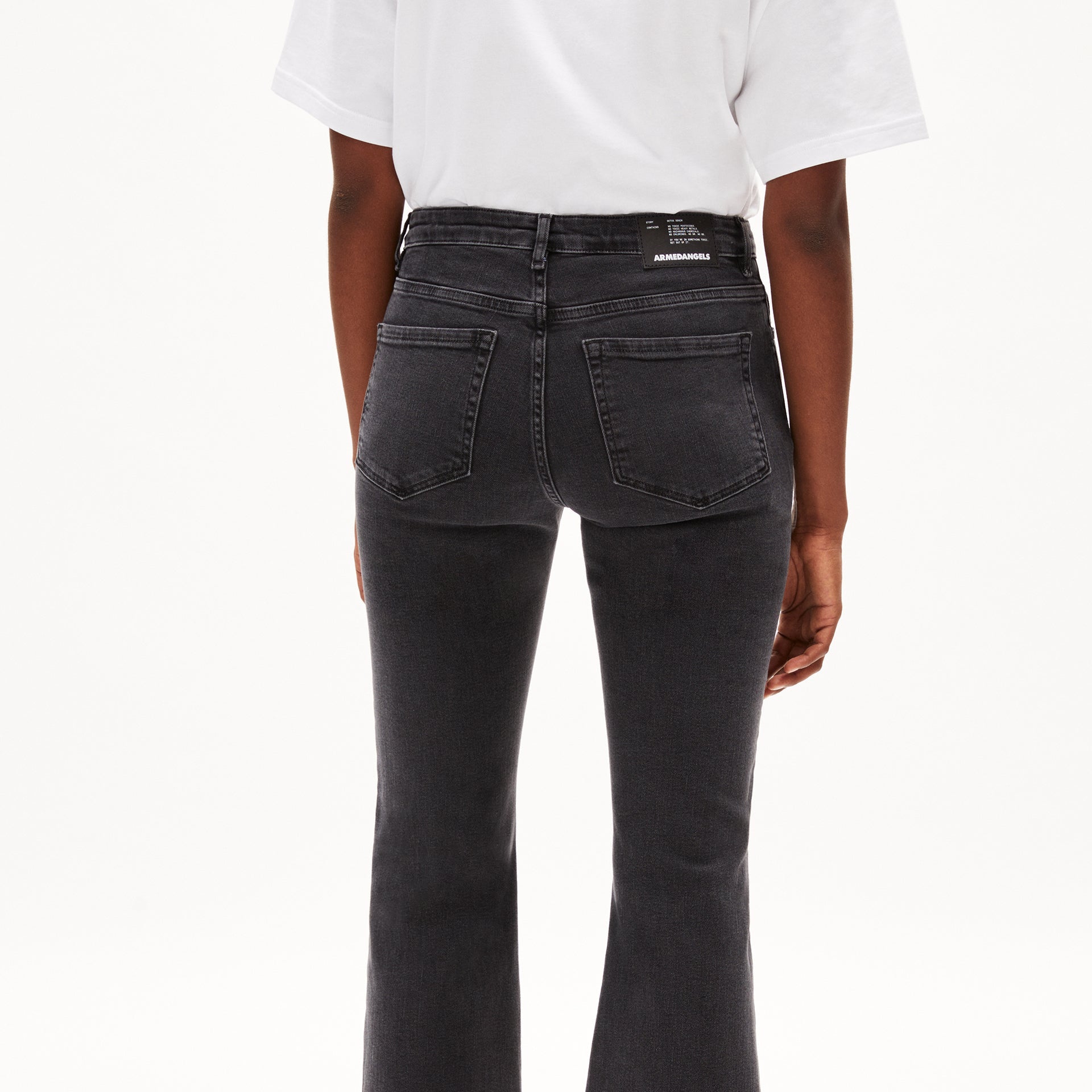 ARMEDANGELS Mid Waist Flared Leg "ANAMAA X STRETCH"