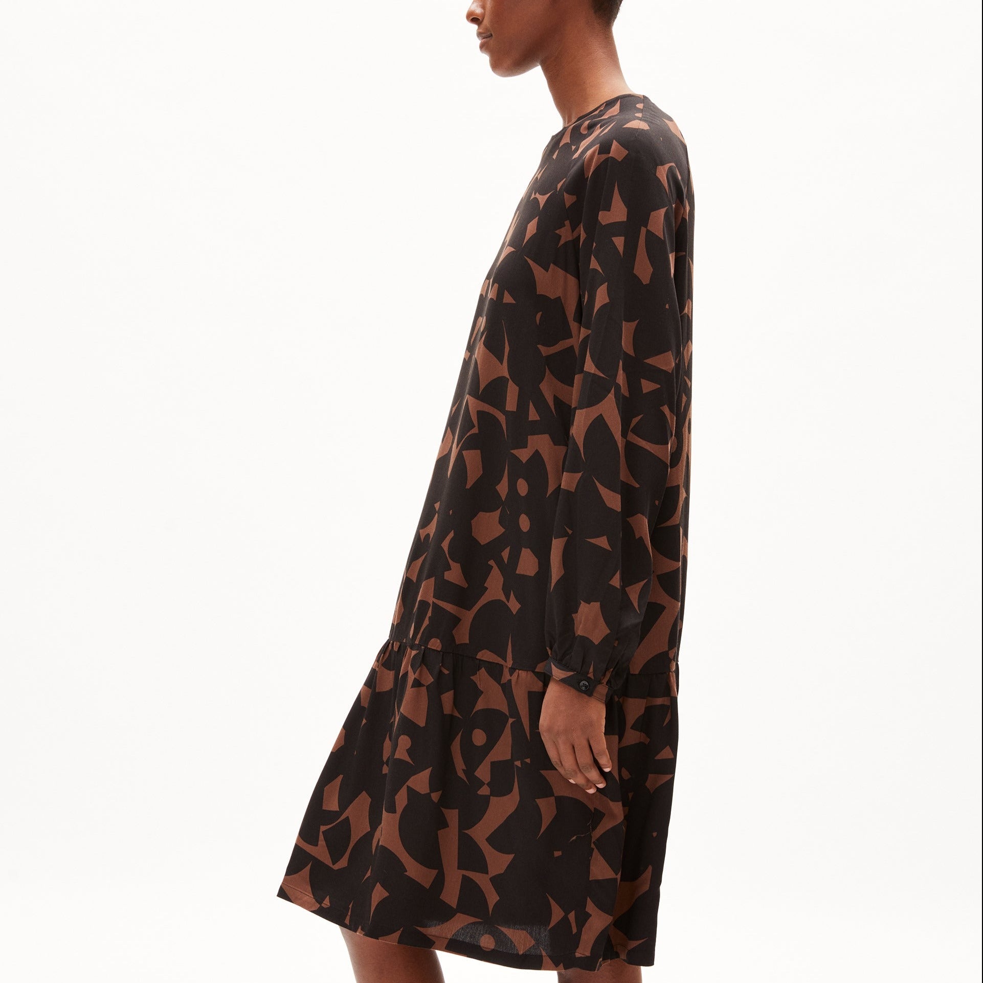 ARMEDANGELS Webkleid "ANINAA ABSTRACT A"