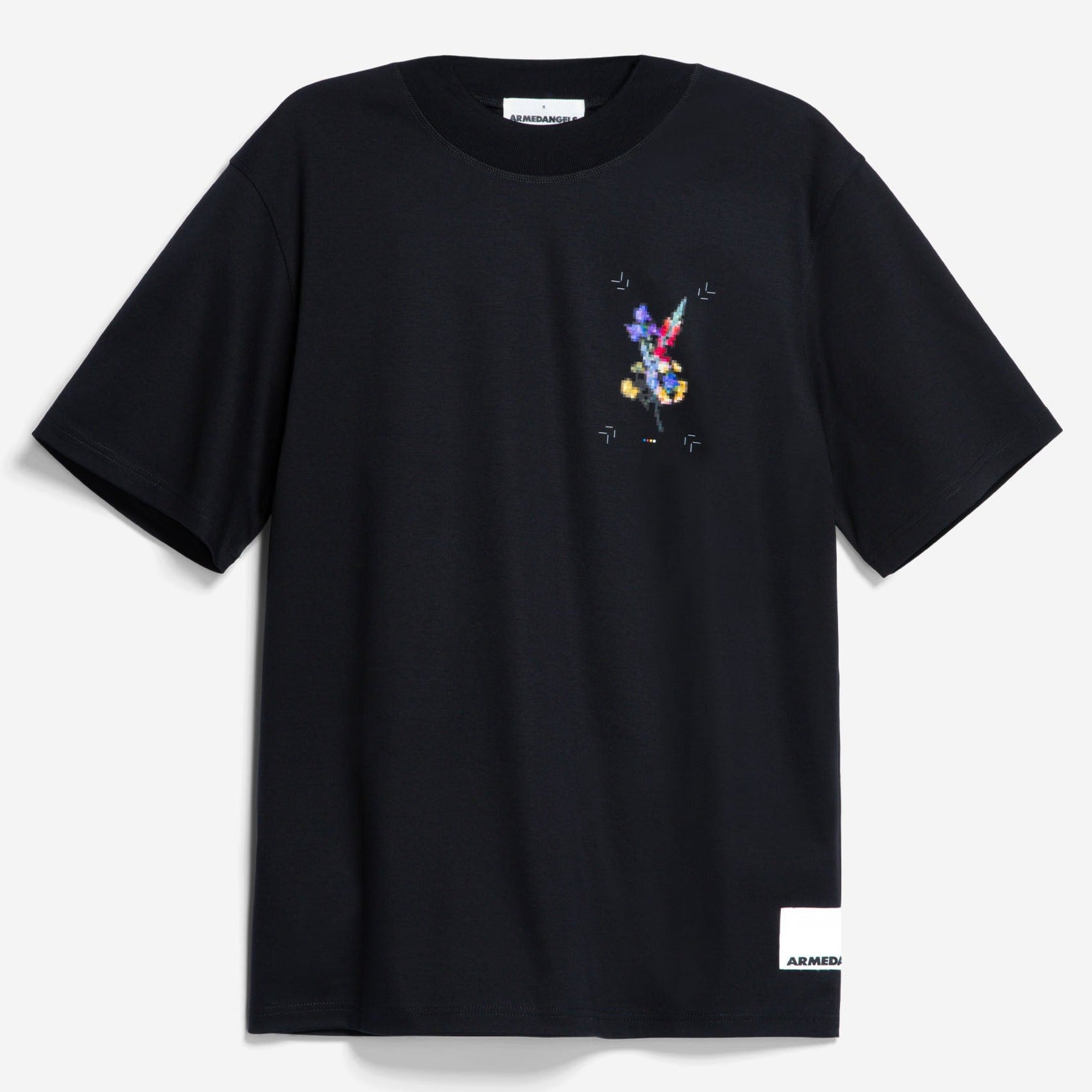 ARMEDANGELS T-Shirt "AANGO PREMIUM MELTED" Black