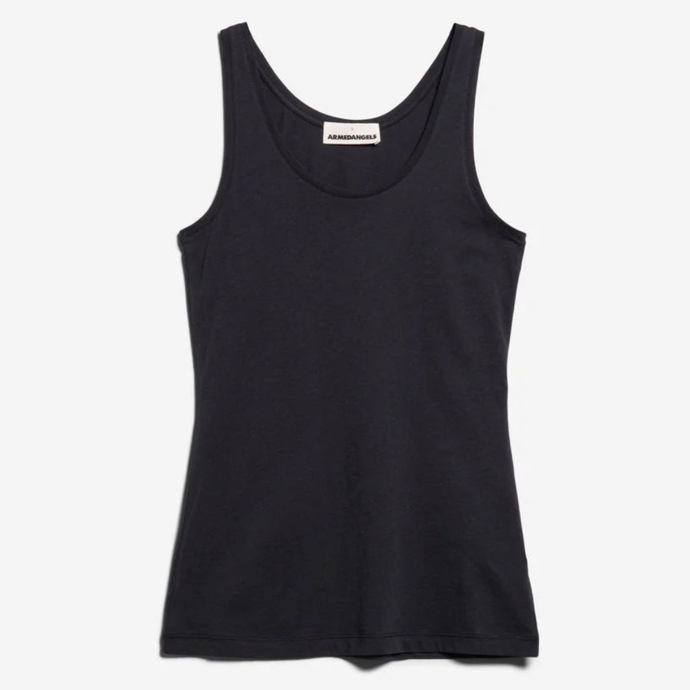 ARMEDANGELS Women NOS Jersey Top "BELISAA SOFT" XXL Night Sky