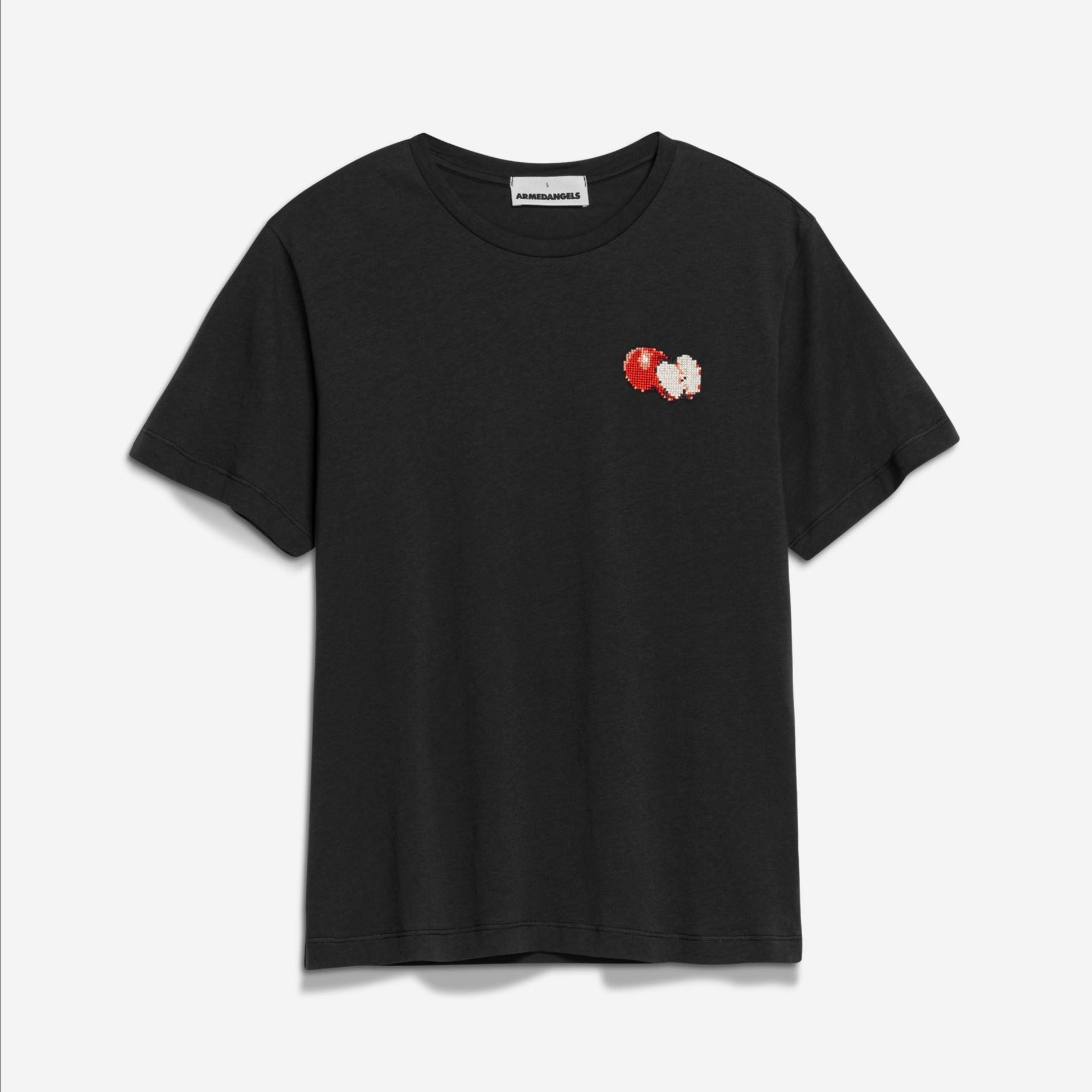 ARMEDANGELS T-Shirt "MAARLA FRUITS" Black