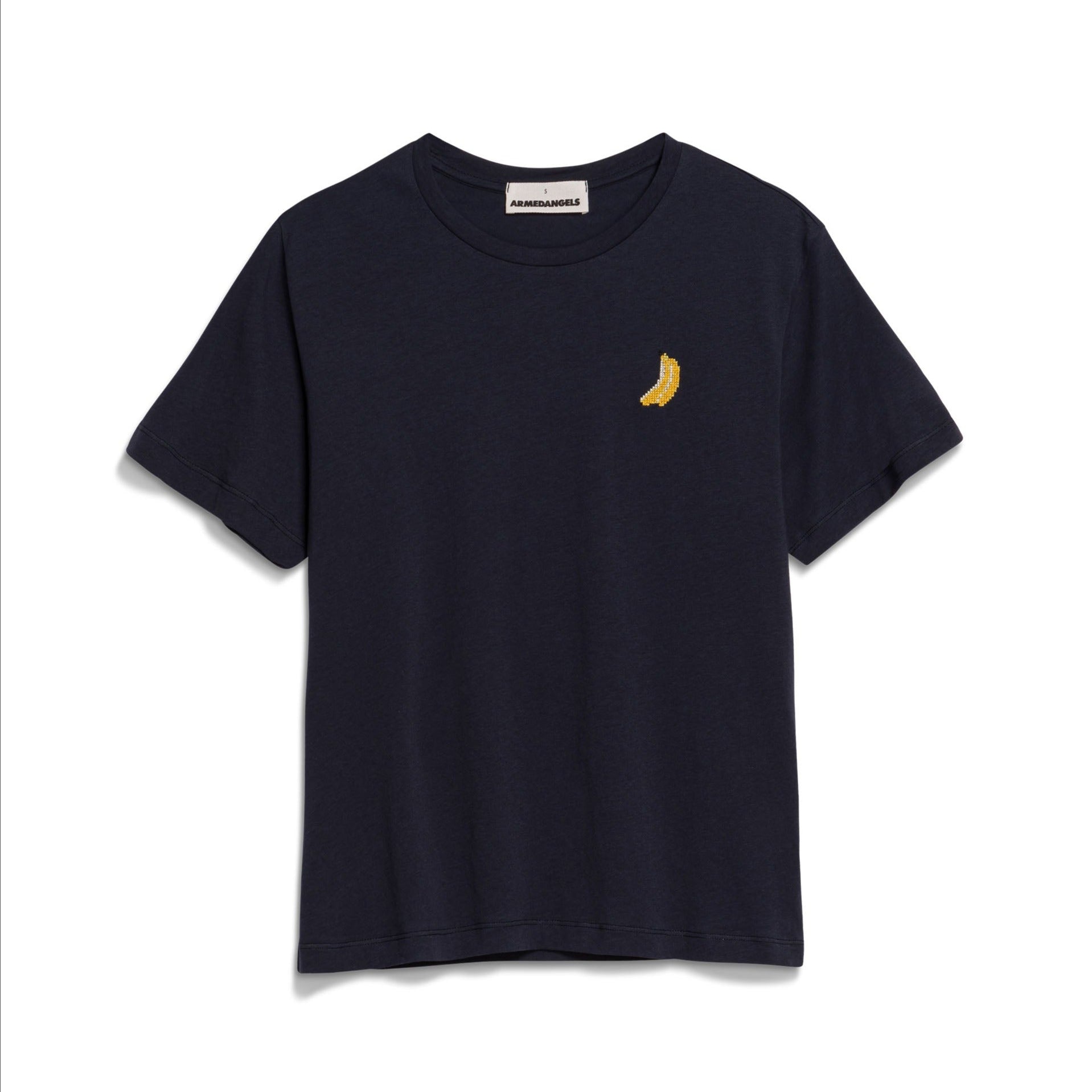 ARMEDANGELS T-Shirt "MAARLA FRUITS" Night Sky