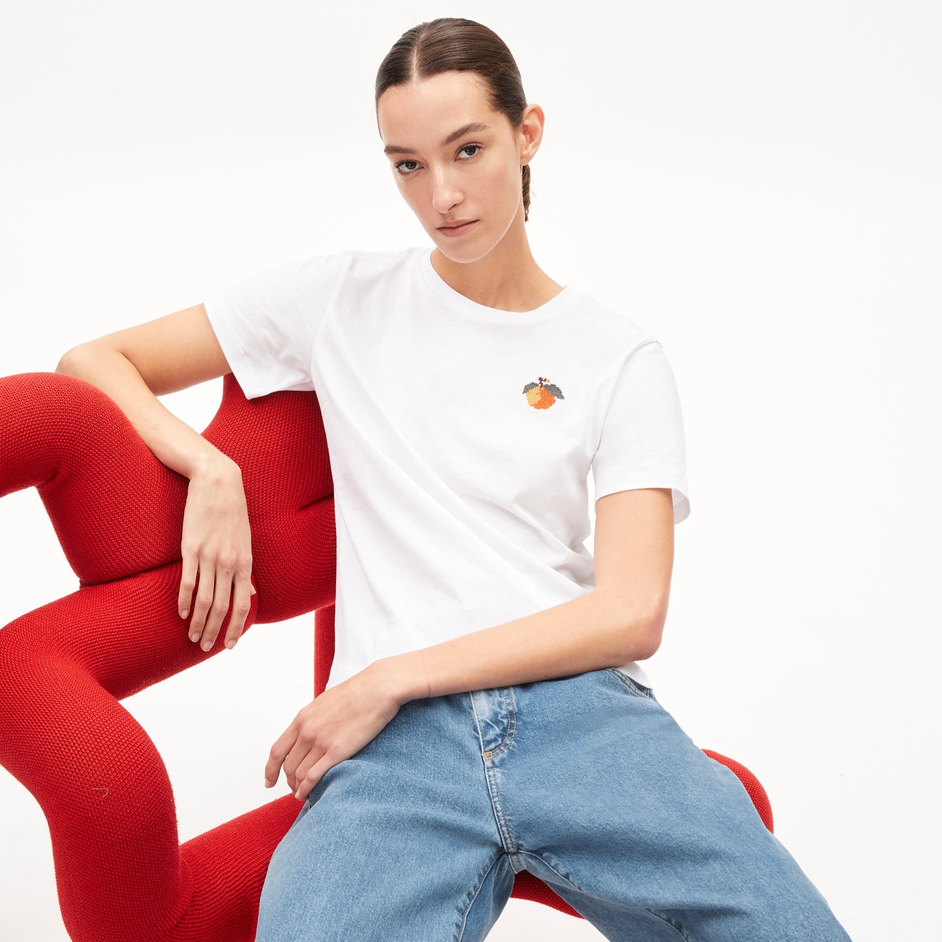 ARMEDANGELS T-Shirt "MAARLA FRUITS"