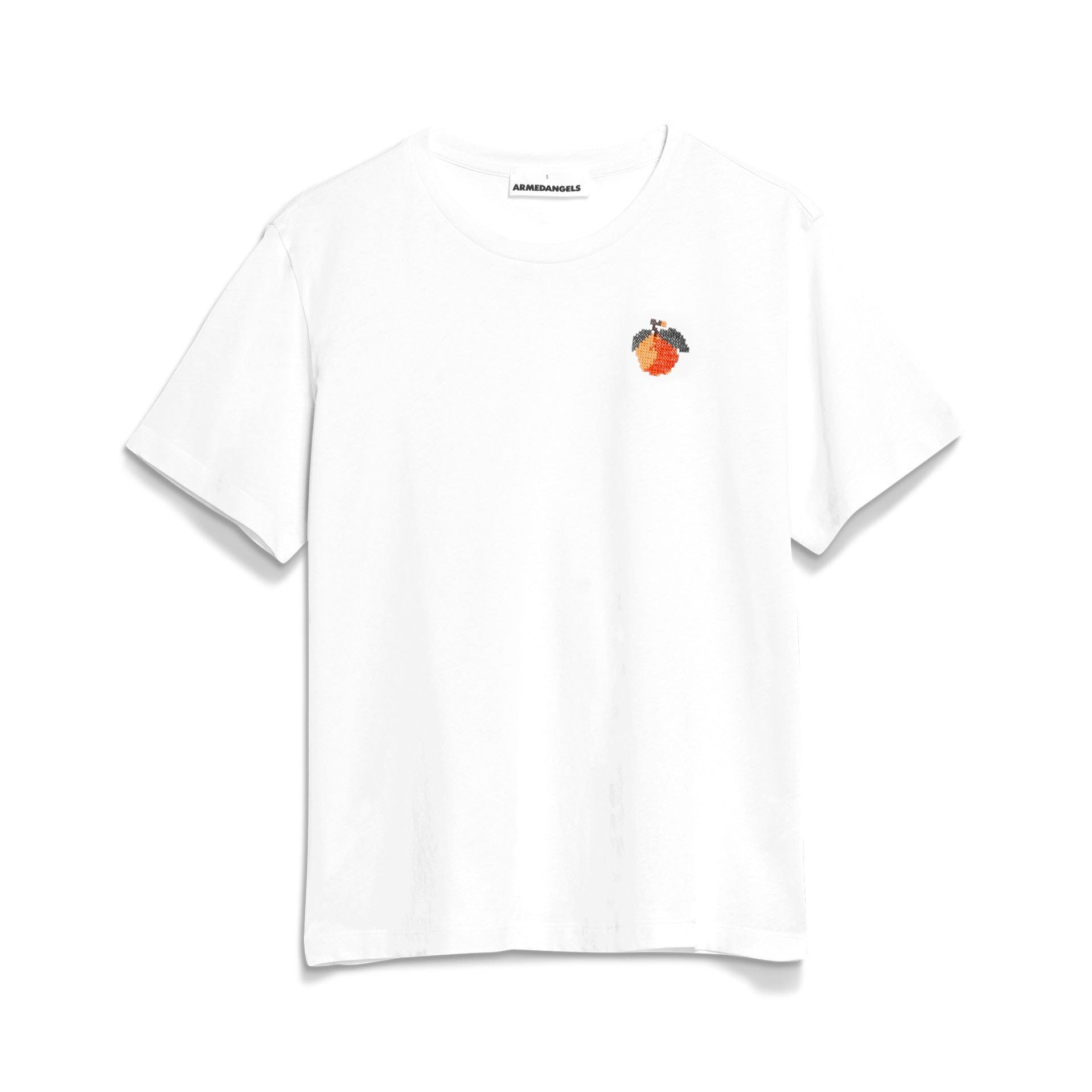 ARMEDANGELS T-Shirt "MAARLA FRUITS" White