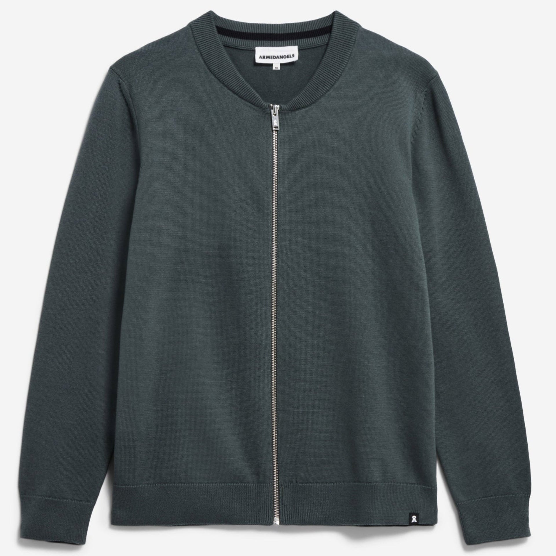 ARMEDANGELS Herren Casual Strick Cardigan "AGAAMON" Dark Steel