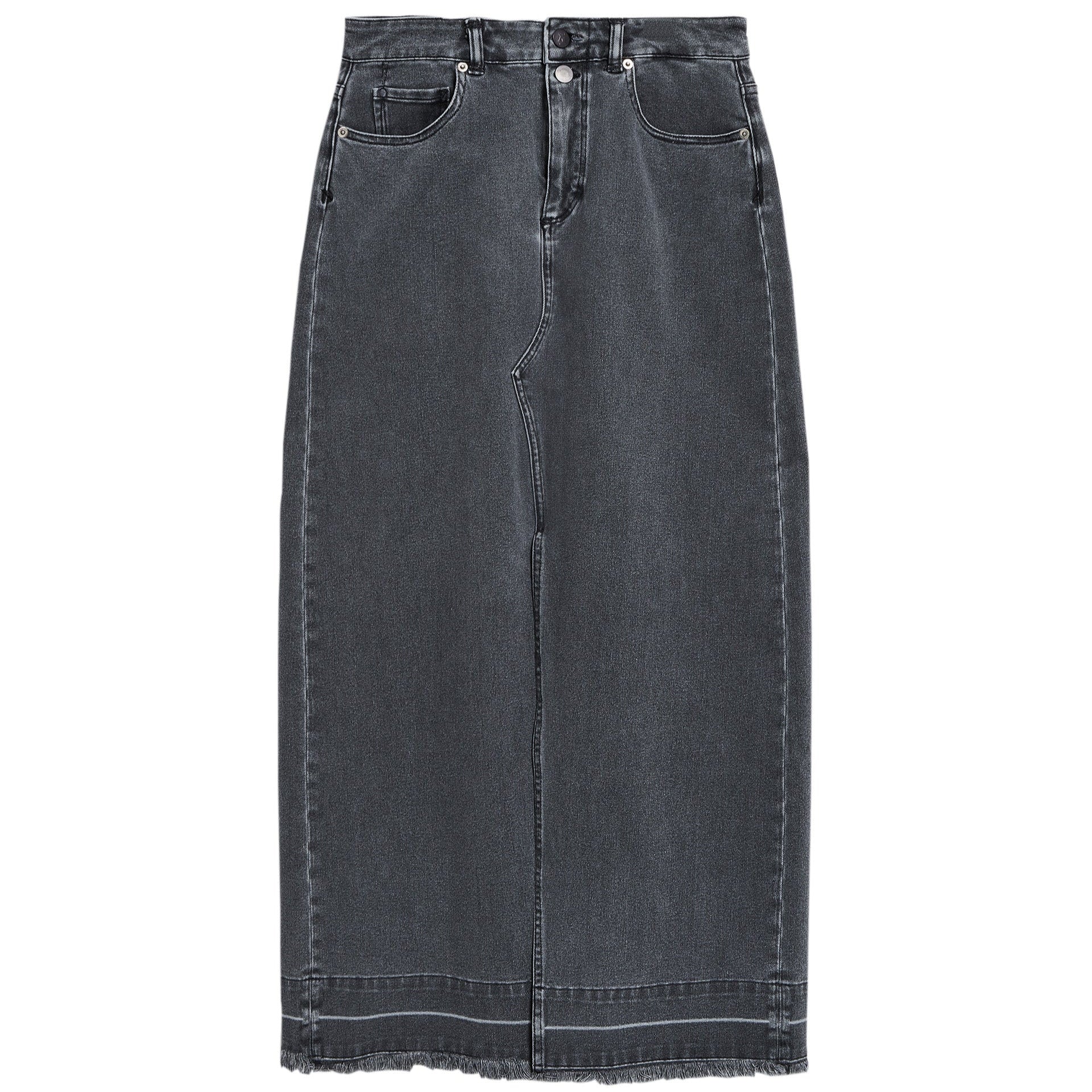 ARMEDANGELS Damen Slim Fit Jeansrock "KITAA DEMI" Murky