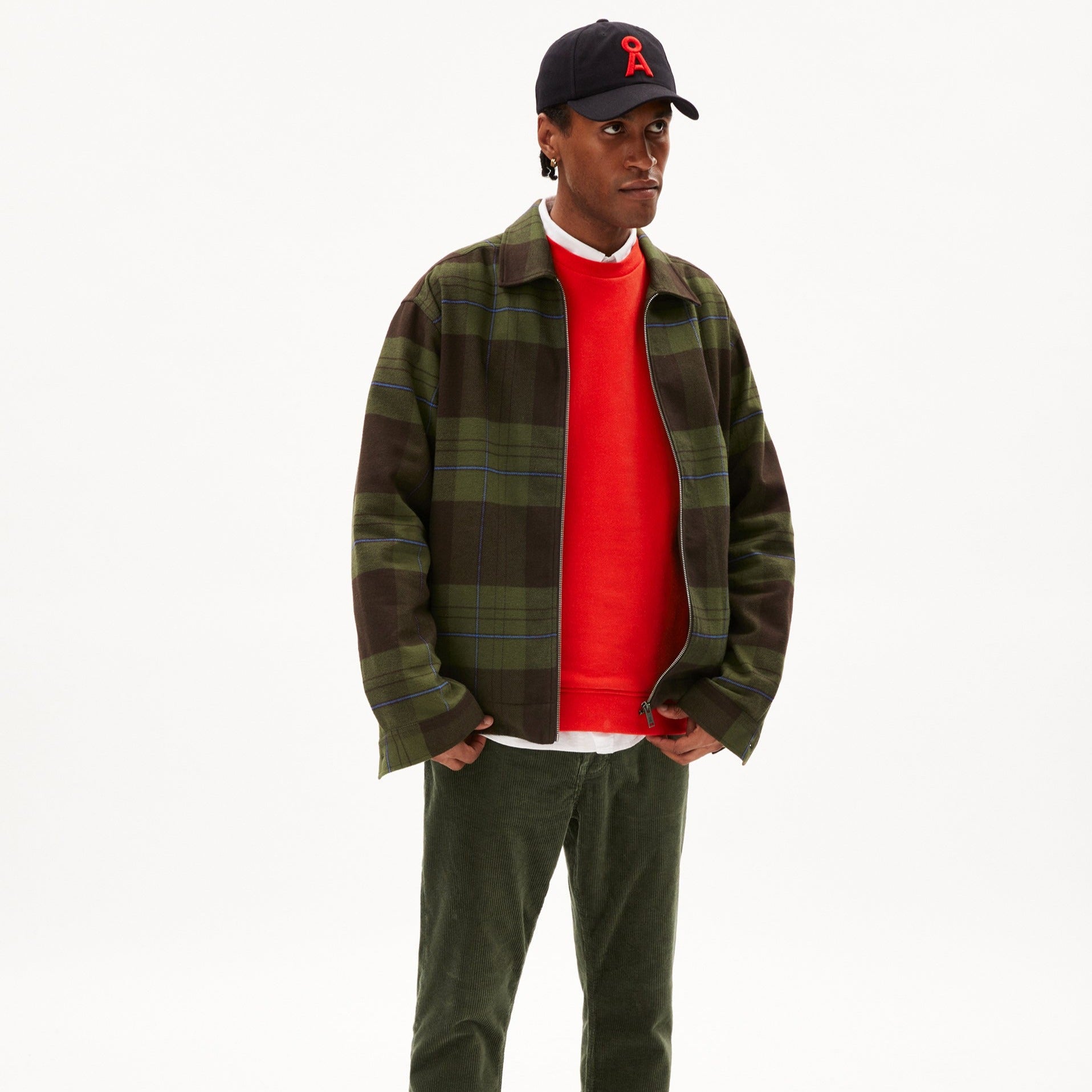 ARMEDANGELS Overshirt "LAVAAS CHECK"