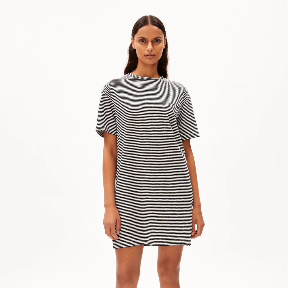 ARMEDANGELS Women Casual Kleid Jersey "CHAARA LOVELY STRIPES"