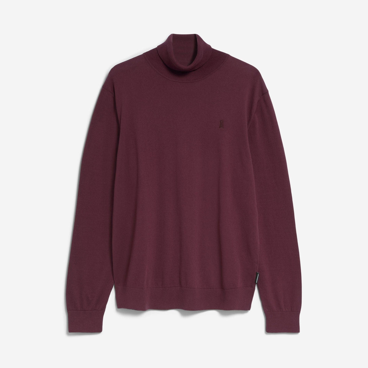 ARMEDANGELS Herren Strick Rollkragenpullover "GAARDO" Dark Cranberry