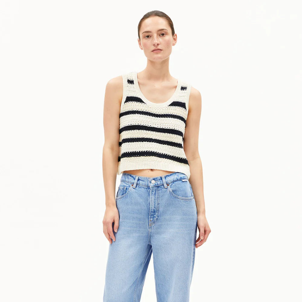 ARMEDANGELS Women Casual Strick Top "CLAAIRE STRIPES"