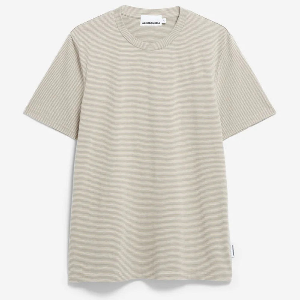 ARMEDANGELS Men Casual Jersey Shirt T-Shirt "JAAMES STRUCTURE NEW" Pure-Light Sage