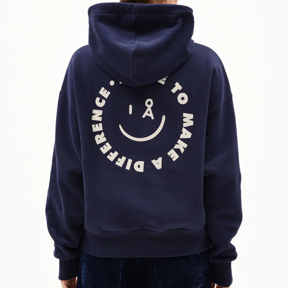 ARMEDANGELS Women Casual Sweat Hoodie "FRANCISARAA DIFFERENCE"