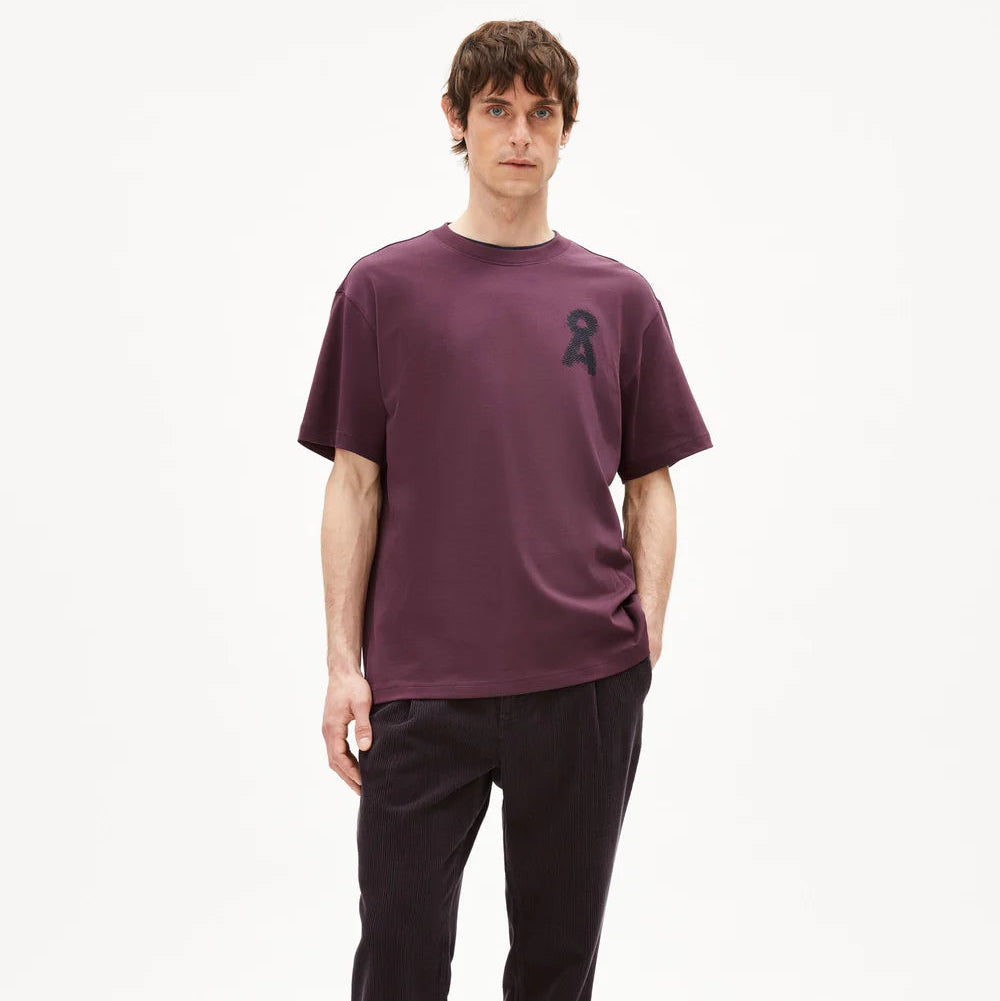 ARMEDANGELS Men Casual Jersey Shirt T-Shirt "AADRU Å ZICK ZACK"