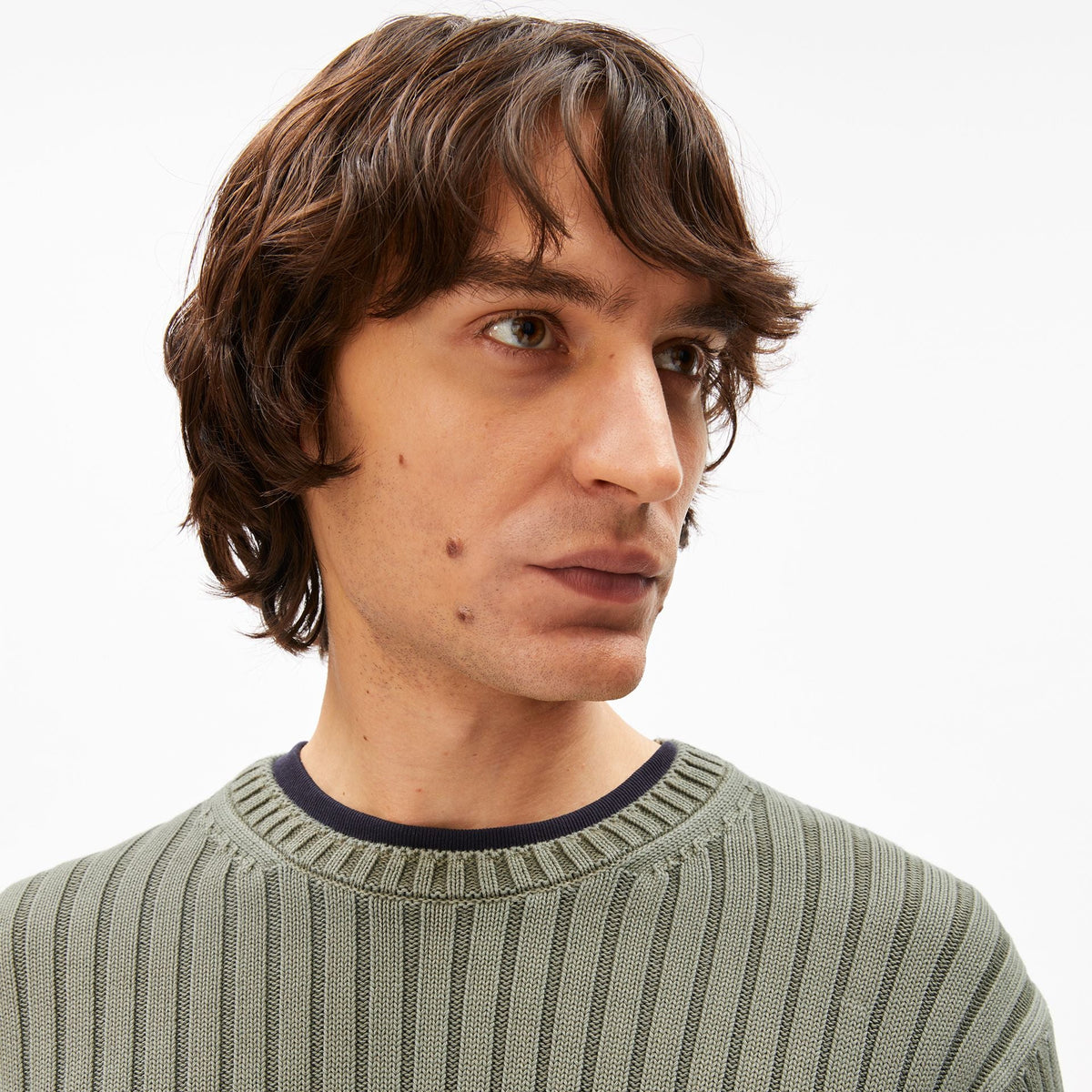 ARMEDANGELS Herren Strick Pullover "PIGMENT DYE RIB KNIT"