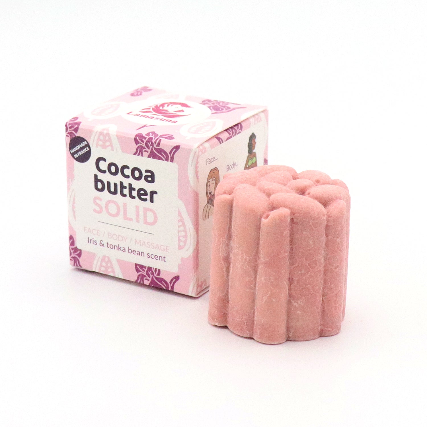 Lamazuna Pinke Feste Kakaobutter "Iris & Tonka Bohne" 54 ml