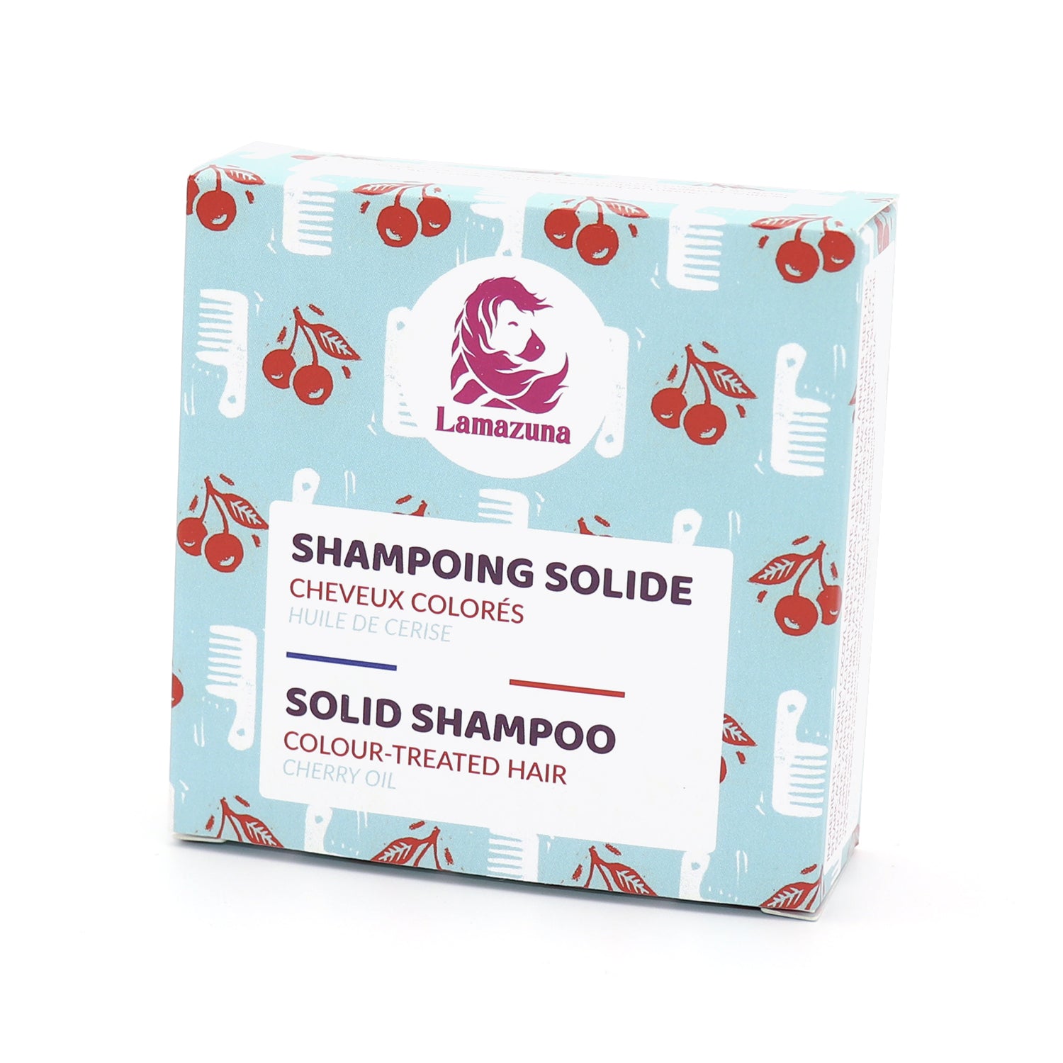 Lamazuna Festes Shampoo "coloriertes Haar" 70 ml Cherry Oil