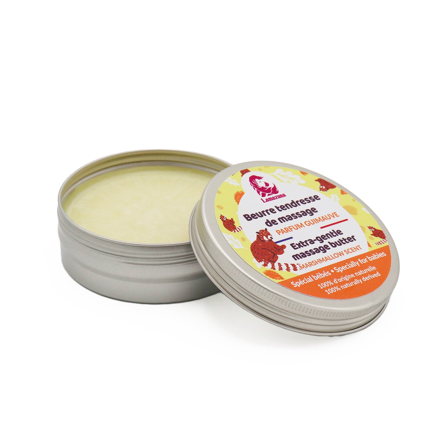 Lamazuna Sanfte Massagebutter für Babys 120 ml
